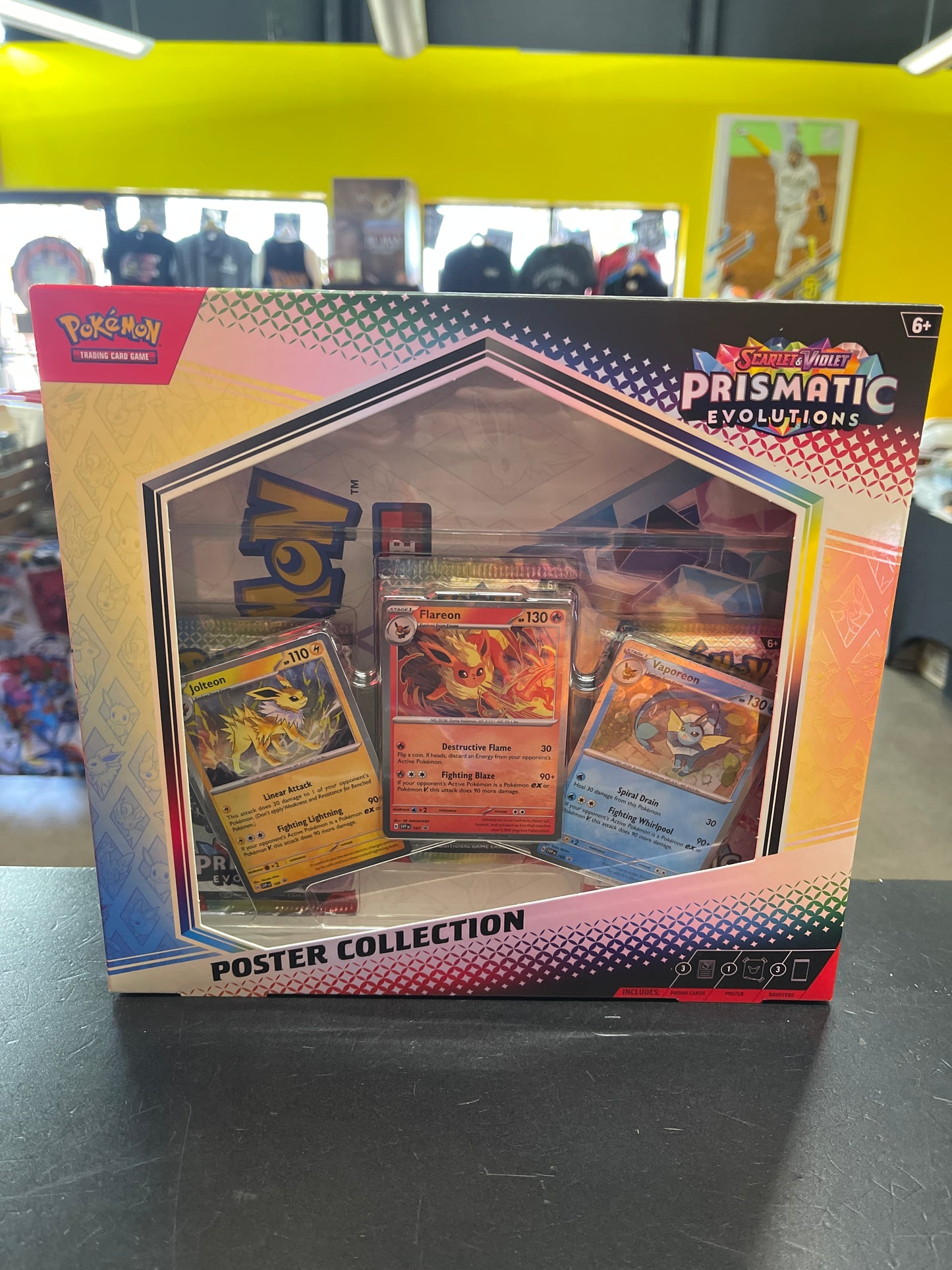 POKÉMON SCARLET & VIOLET PRISMATIC EVOLUTIONS POSTER COLLECTION SEAL
