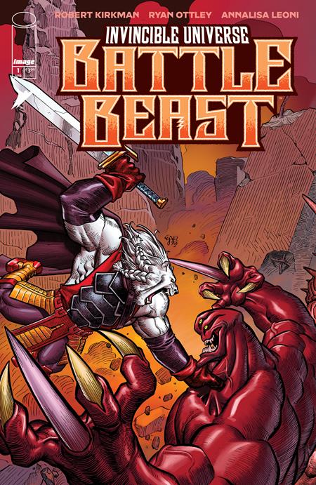 IMAGE INVINCIBLE UNIVERSE BATTLE BEAST #1 CVR D INC 1:10