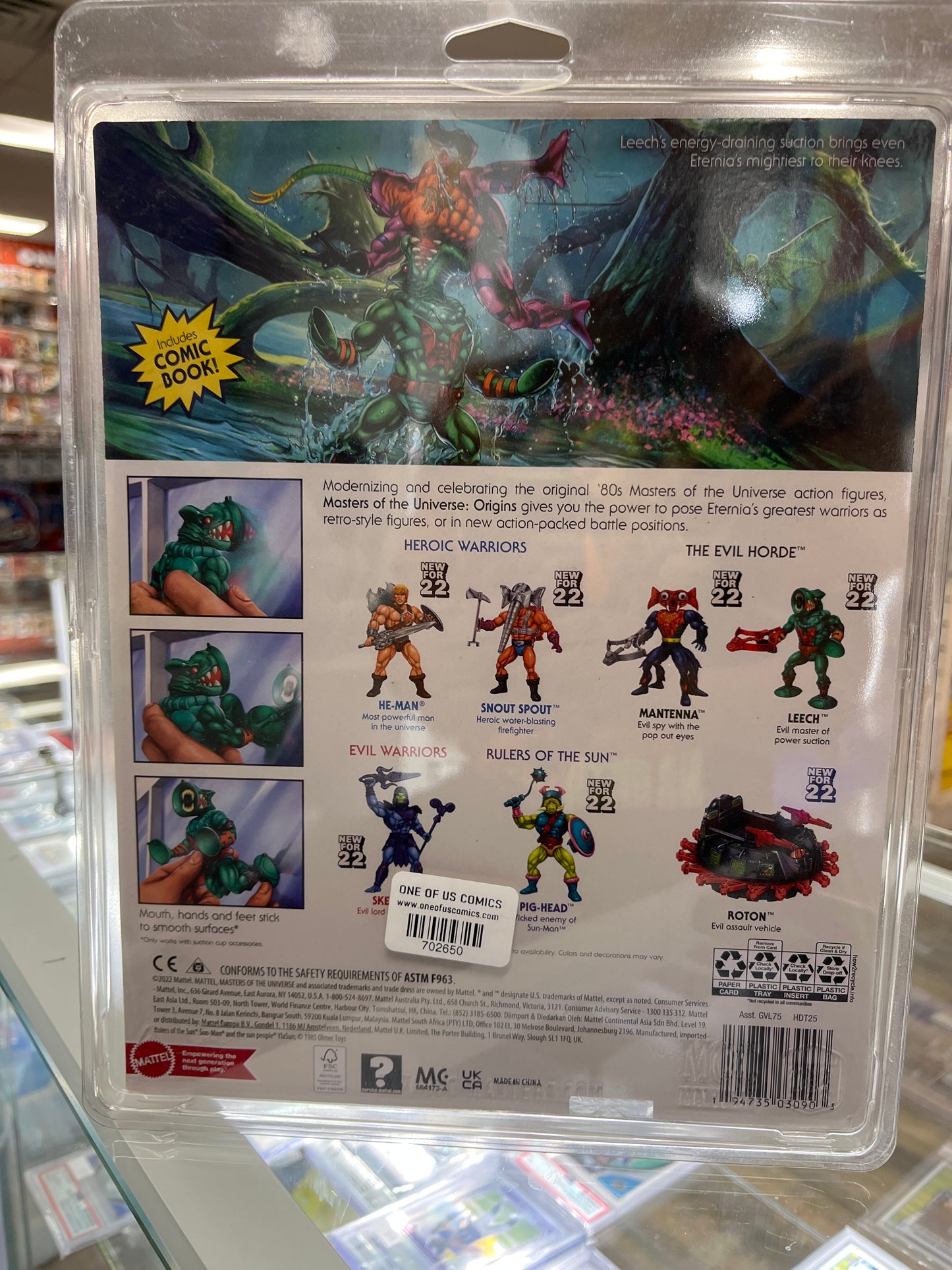 MATTEL MASTERS OF THE UNIVERSE LEECH