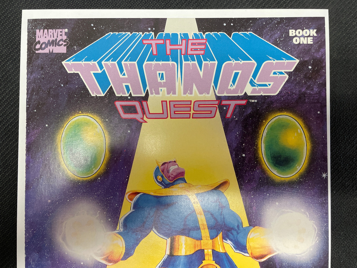 THE THANOS QUEST #1 NEWSSTAND (1980, KEY!) NM+/MINT STUNNER! 1st PRINT! CGC ME!
