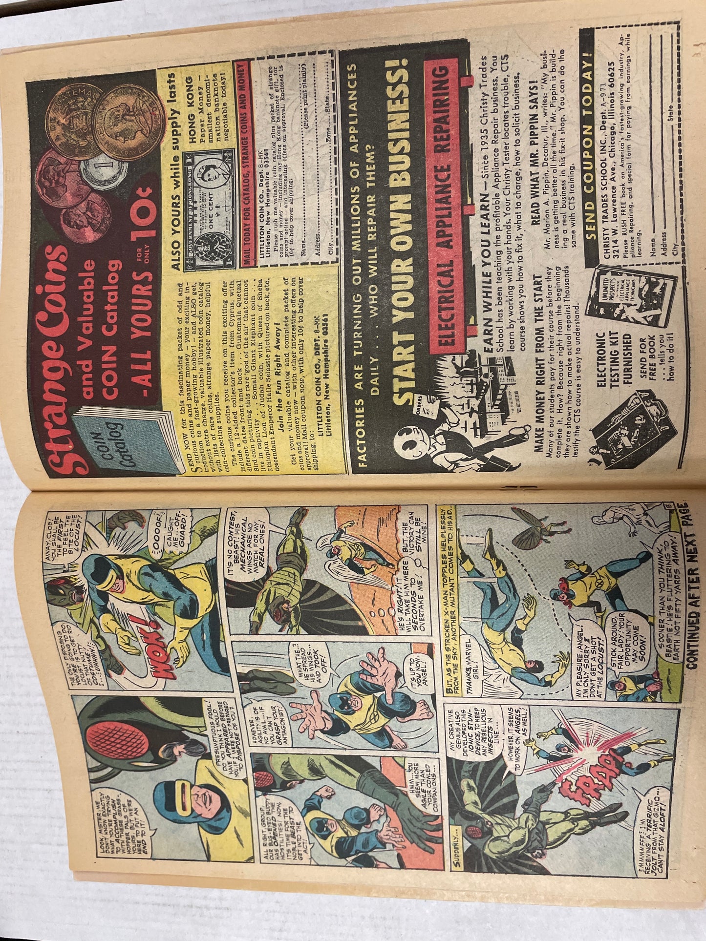 THE X-MEN #24 FINE++/VF BEAUTY!! (1966, MARVEL SILVER AGE COMIC KEY!) 1st APPEARANCE OF LOCUST!