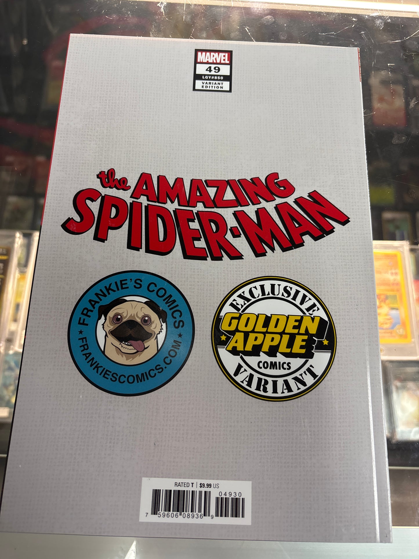 MARVEL THE AMAZING SPIDER-MAN #49 PEACH MOMOKO VARIANT