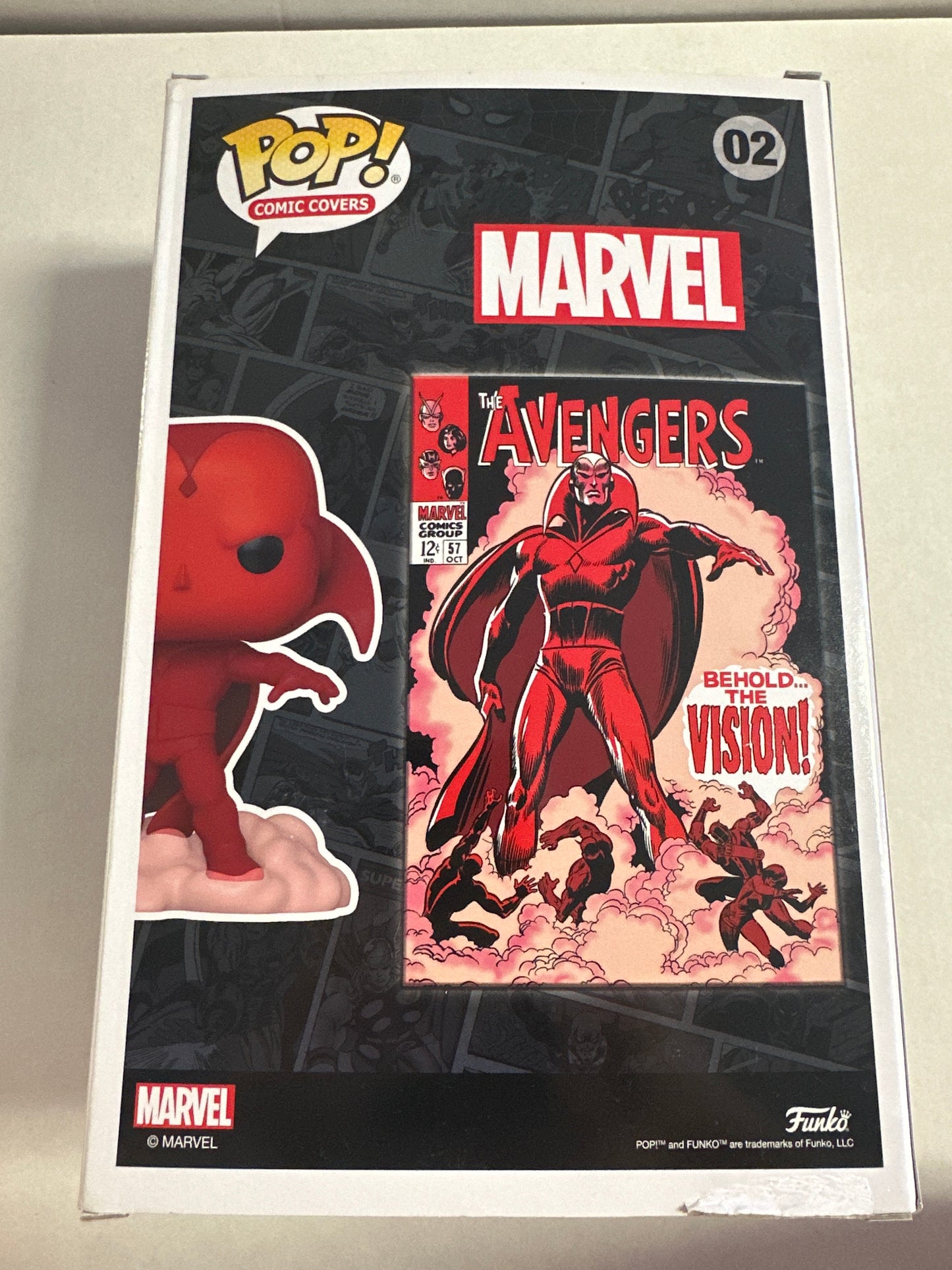 MARVEL VISION COMIC COVER #02 FUNKO (2021)