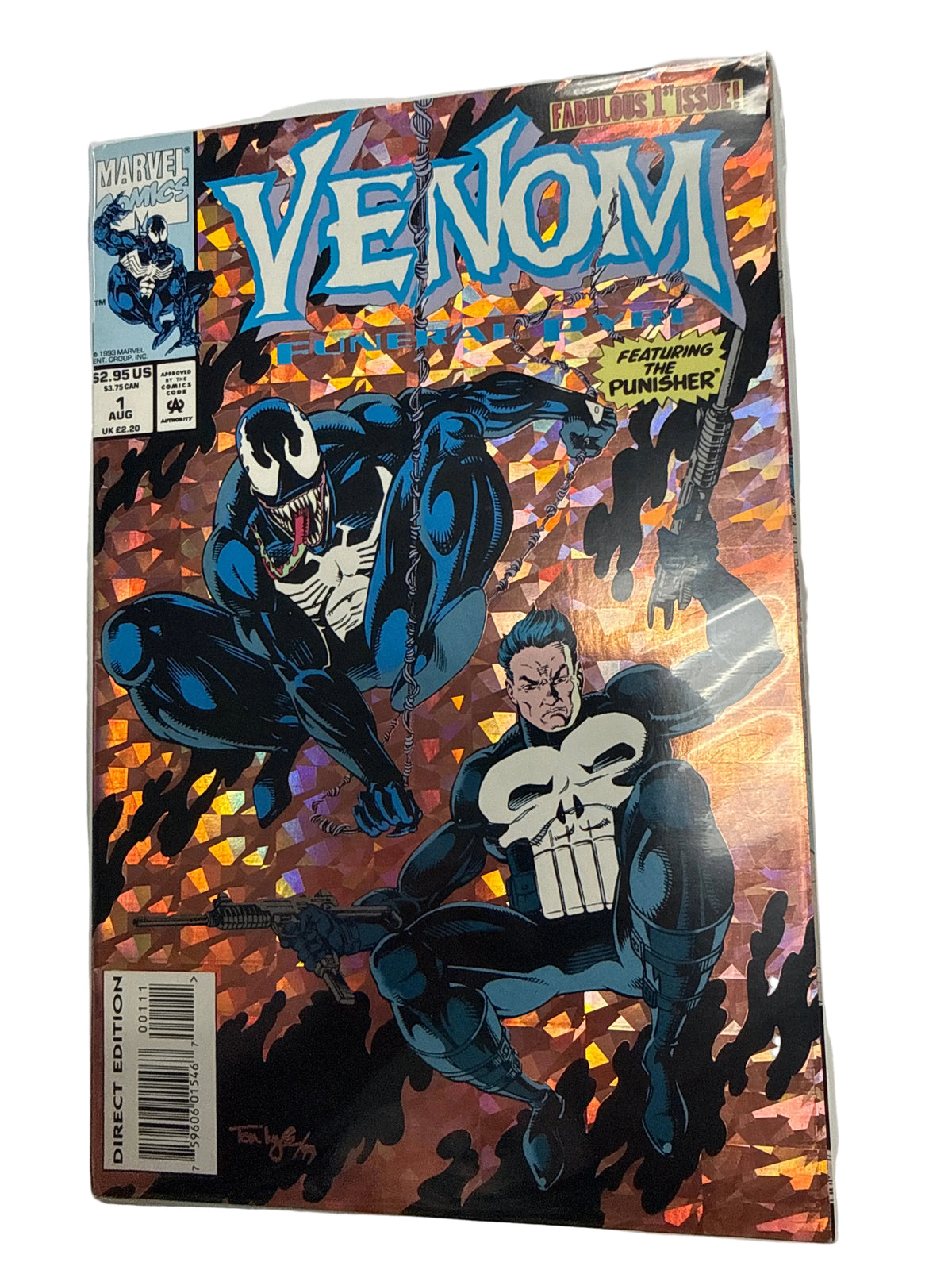 MARVEL COMICS VENOM FUNERAL PYRE #1