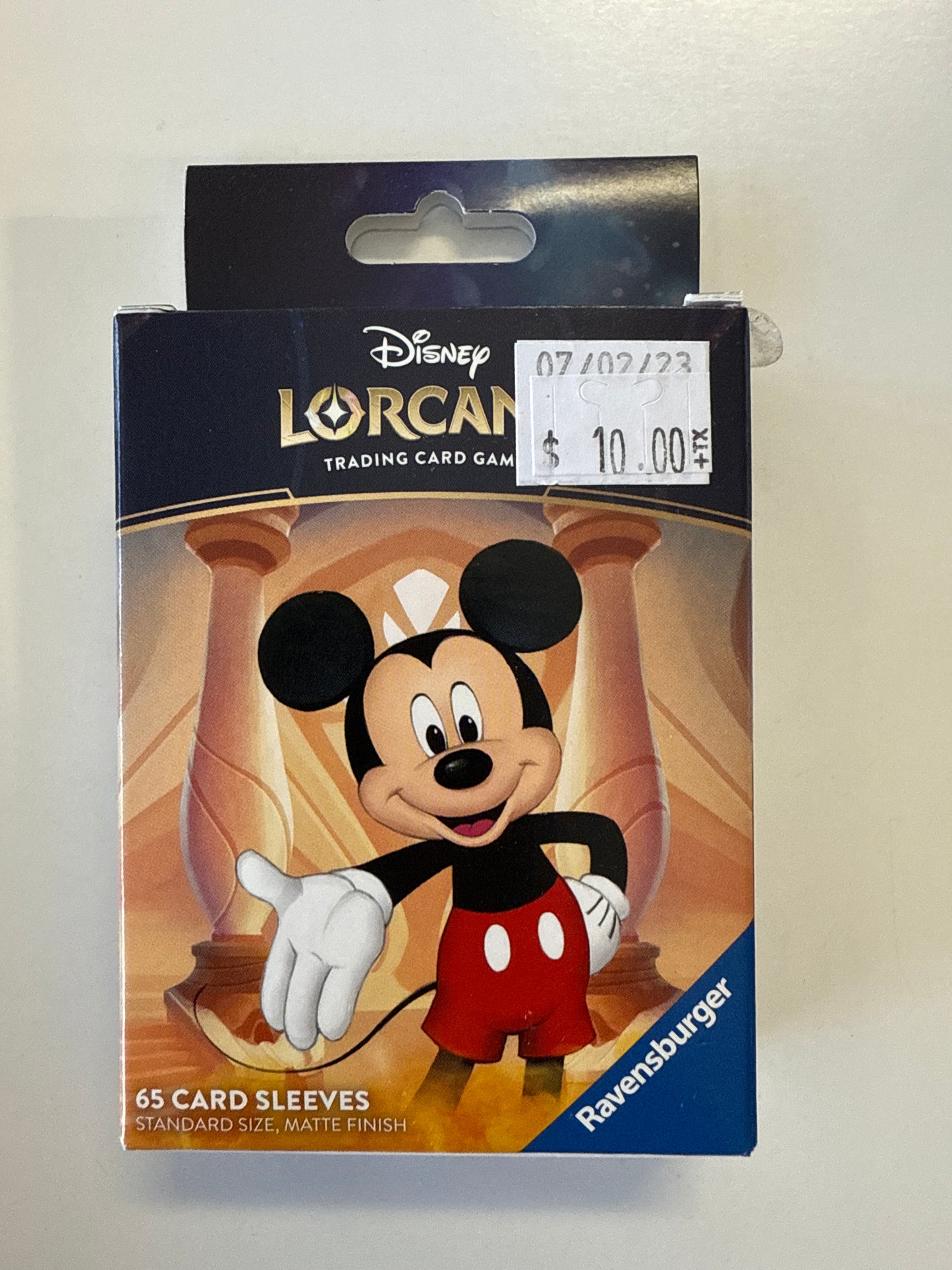 DISNEY LORCANA TRADING CARD SLEEVES 65 PACK CHOOSE CHARACTER ELSA MULAN MICKEY MOUSE