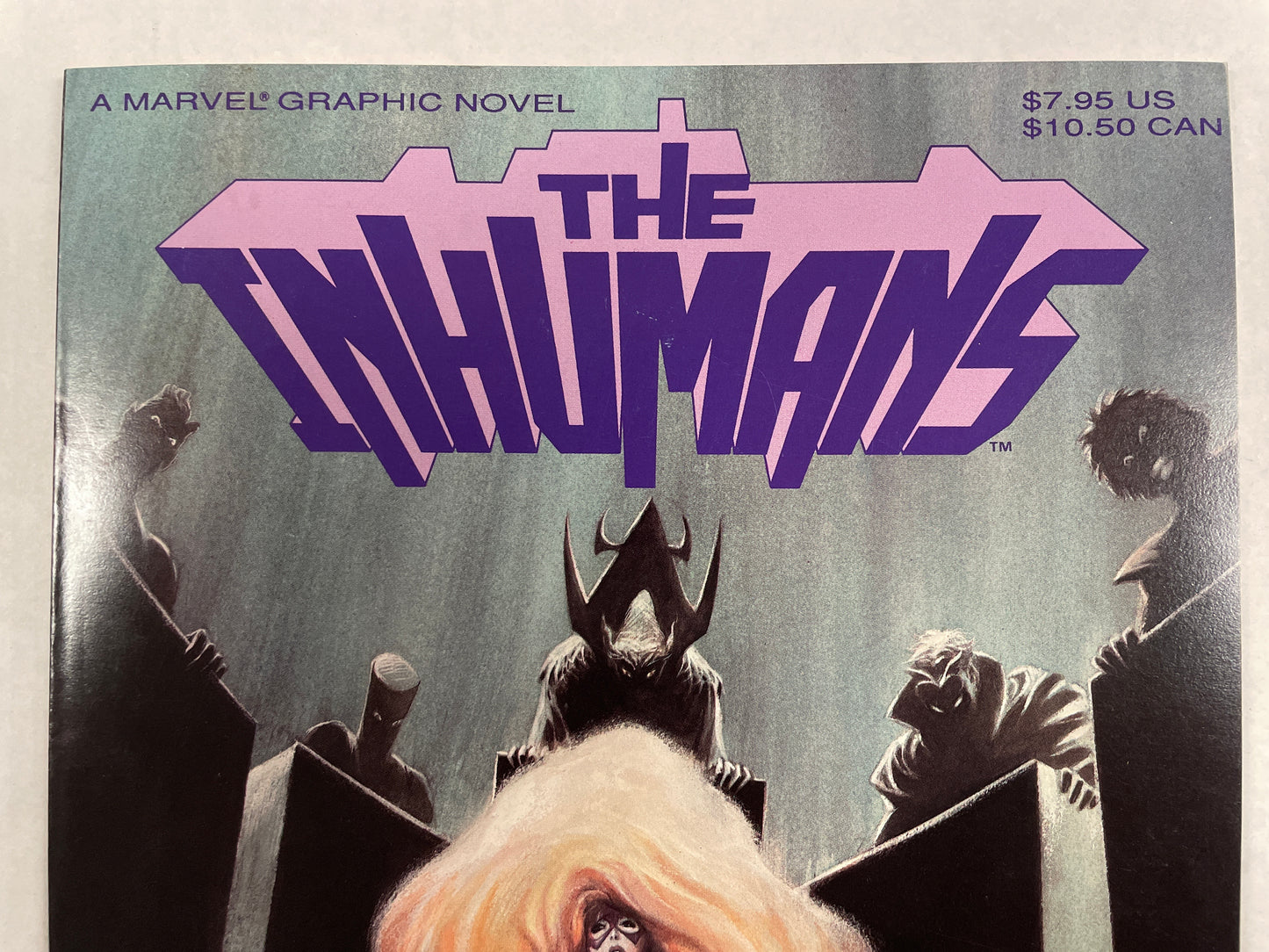 THE INHUMANS GRAPHIC NOVEL (1988 MINTY!) NM/MINT BEAUTY! HTF