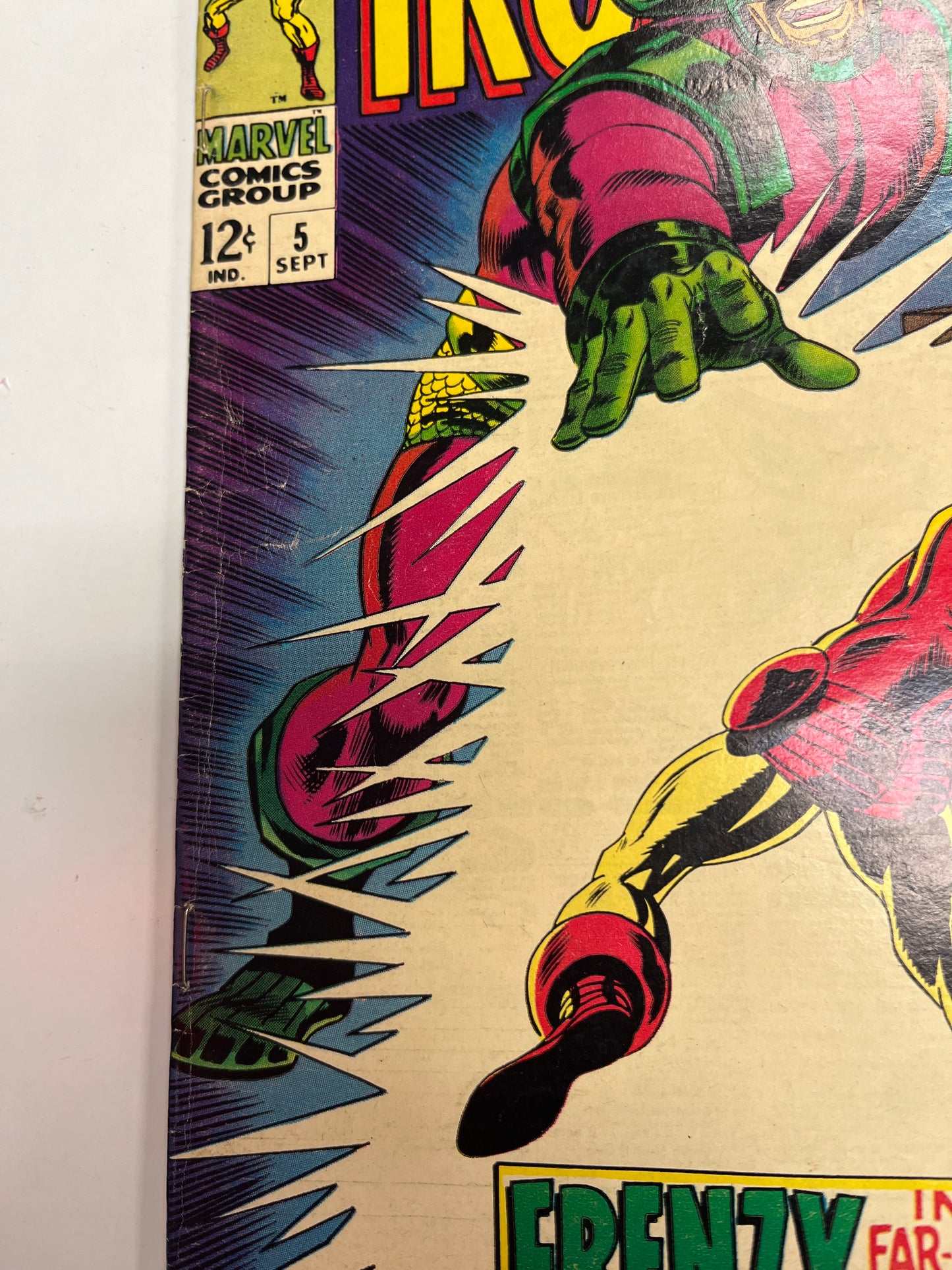 THE INVINCIBLE IRON MAN 5 SEPT
