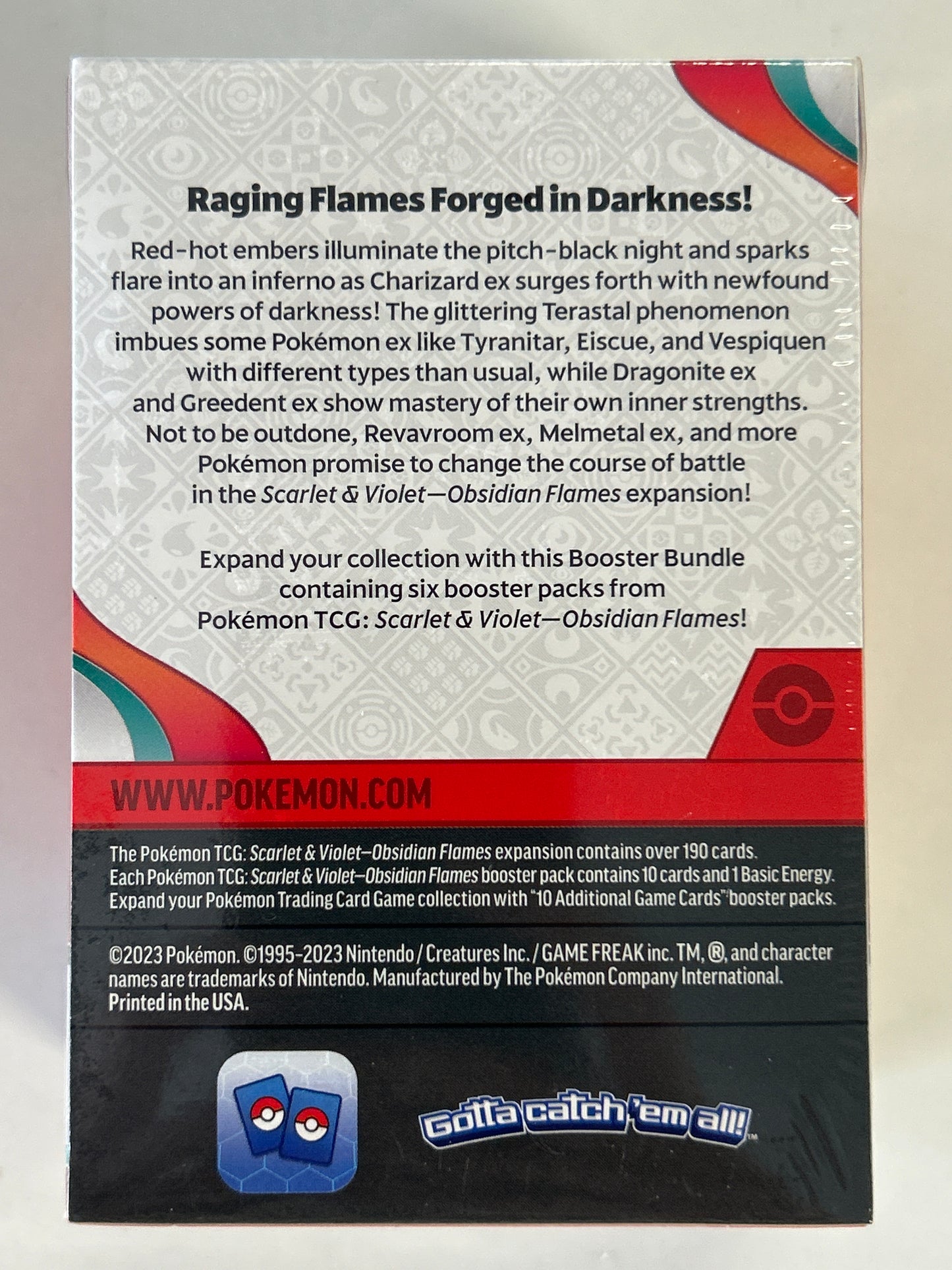 POKEMON TCG OBSIDIAN FLAMES BOOSTER BUNDLE