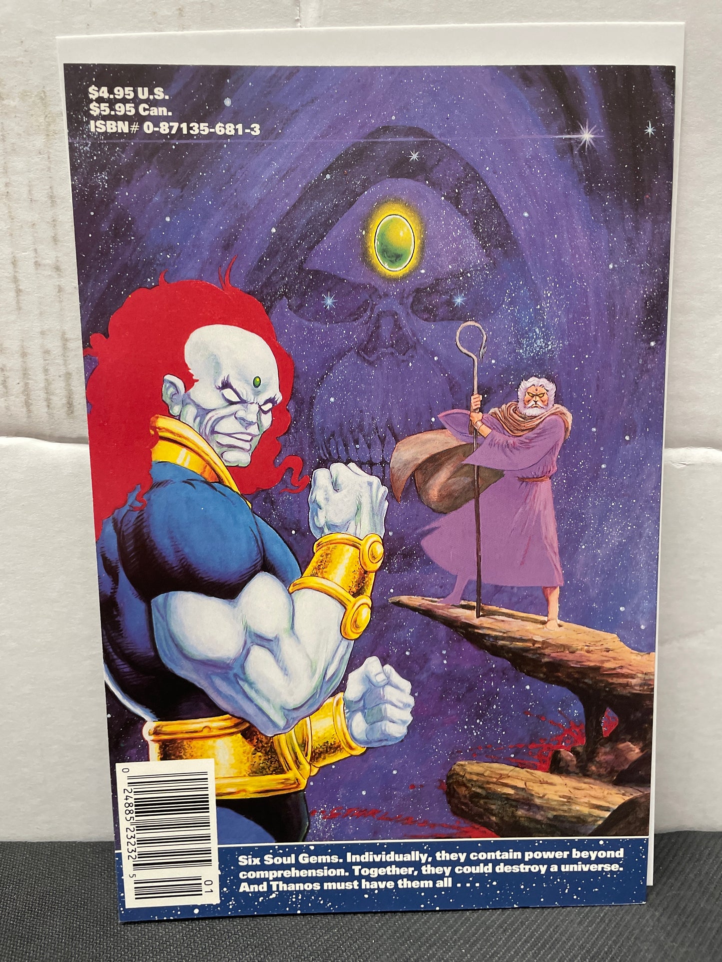 THE THANOS QUEST #1 NEWSSTAND (1980, KEY!) NM+/MINT STUNNER! 1st PRINT! CGC ME!