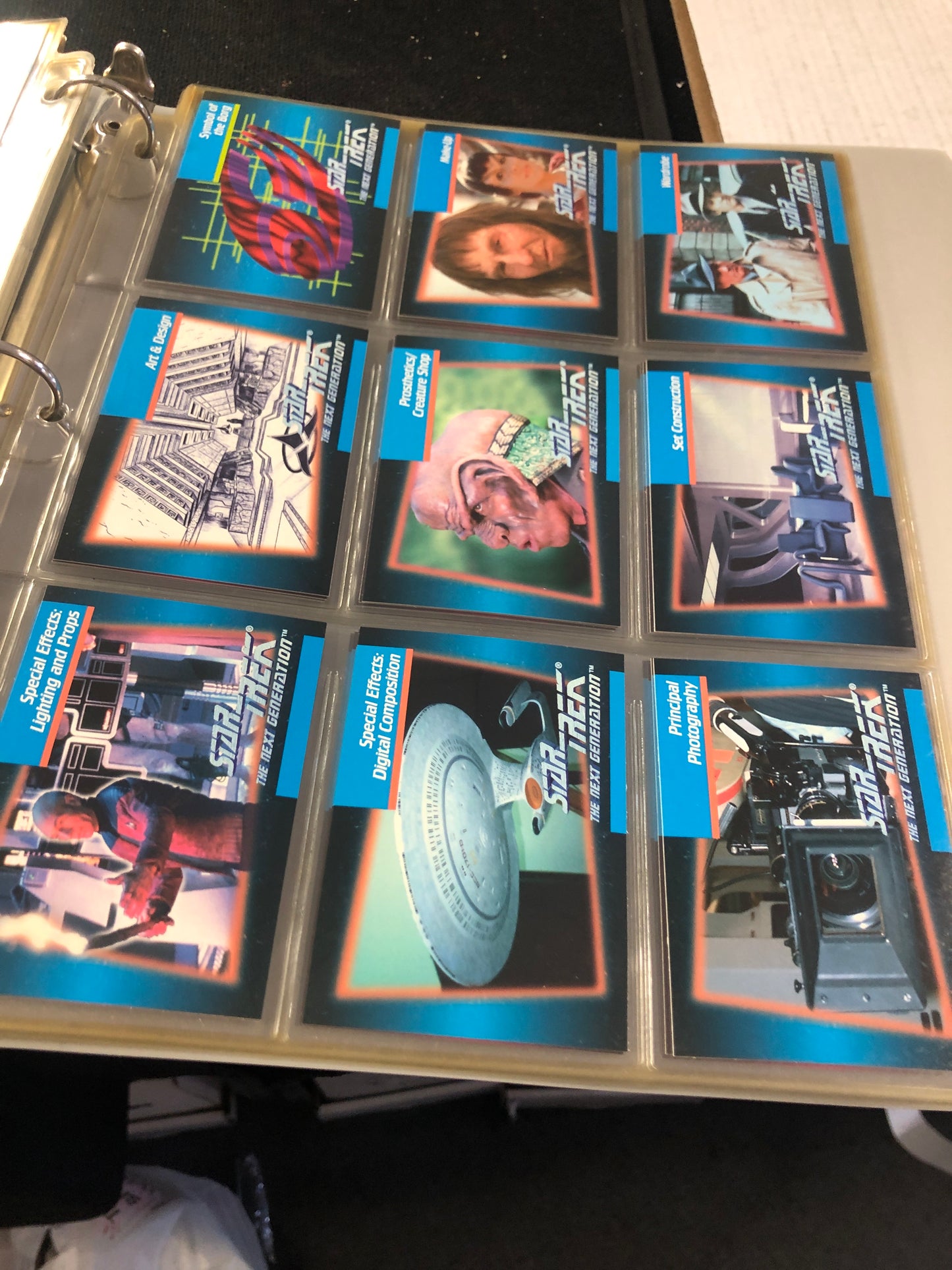STAR TREK THE NEXT GENERATION TRADING CARDS 1-120