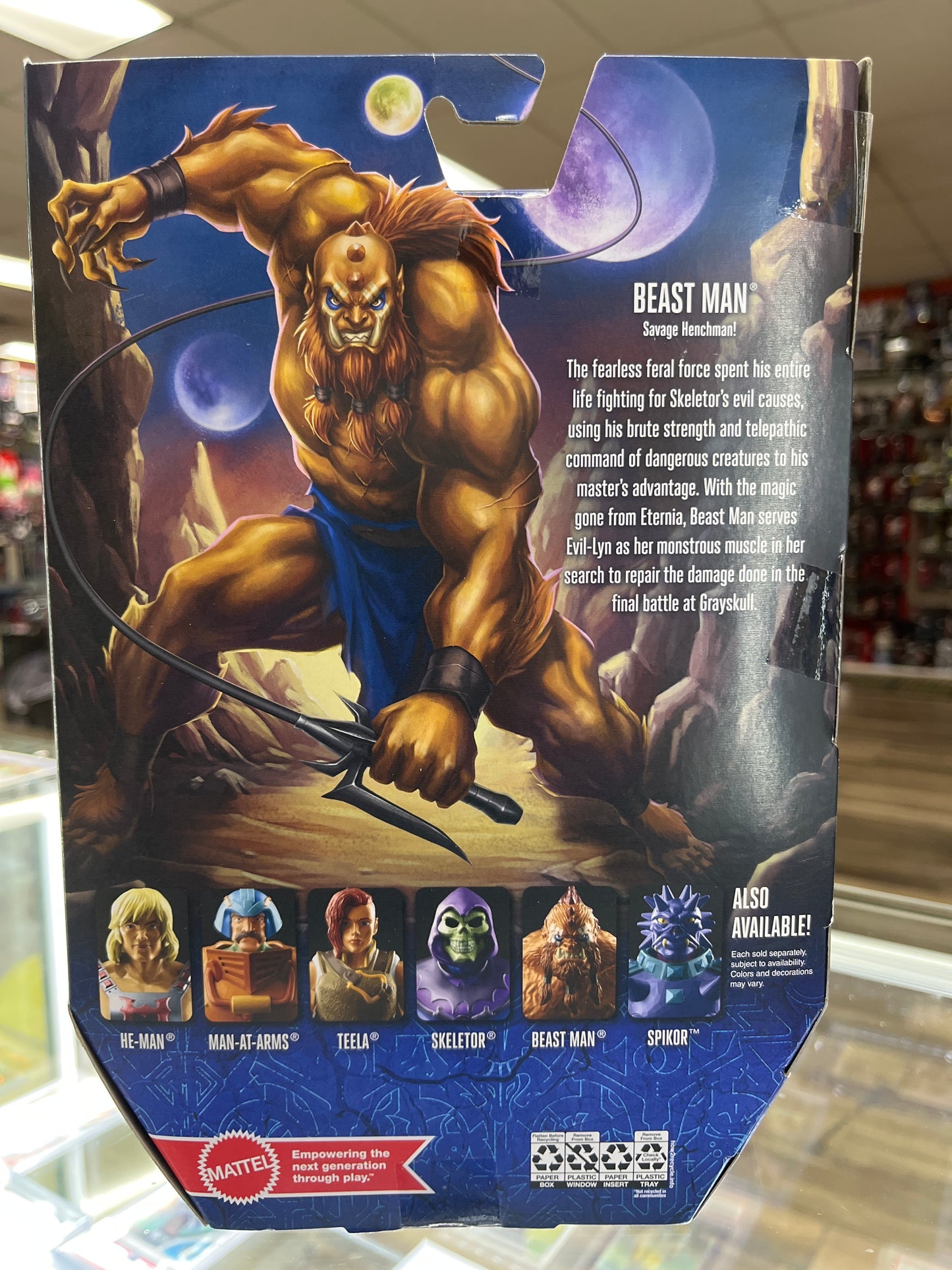 MATTEL MASTERS OF THE UNIVERSE REVELATION MAN-AT-ARMS ACTION FIGURE