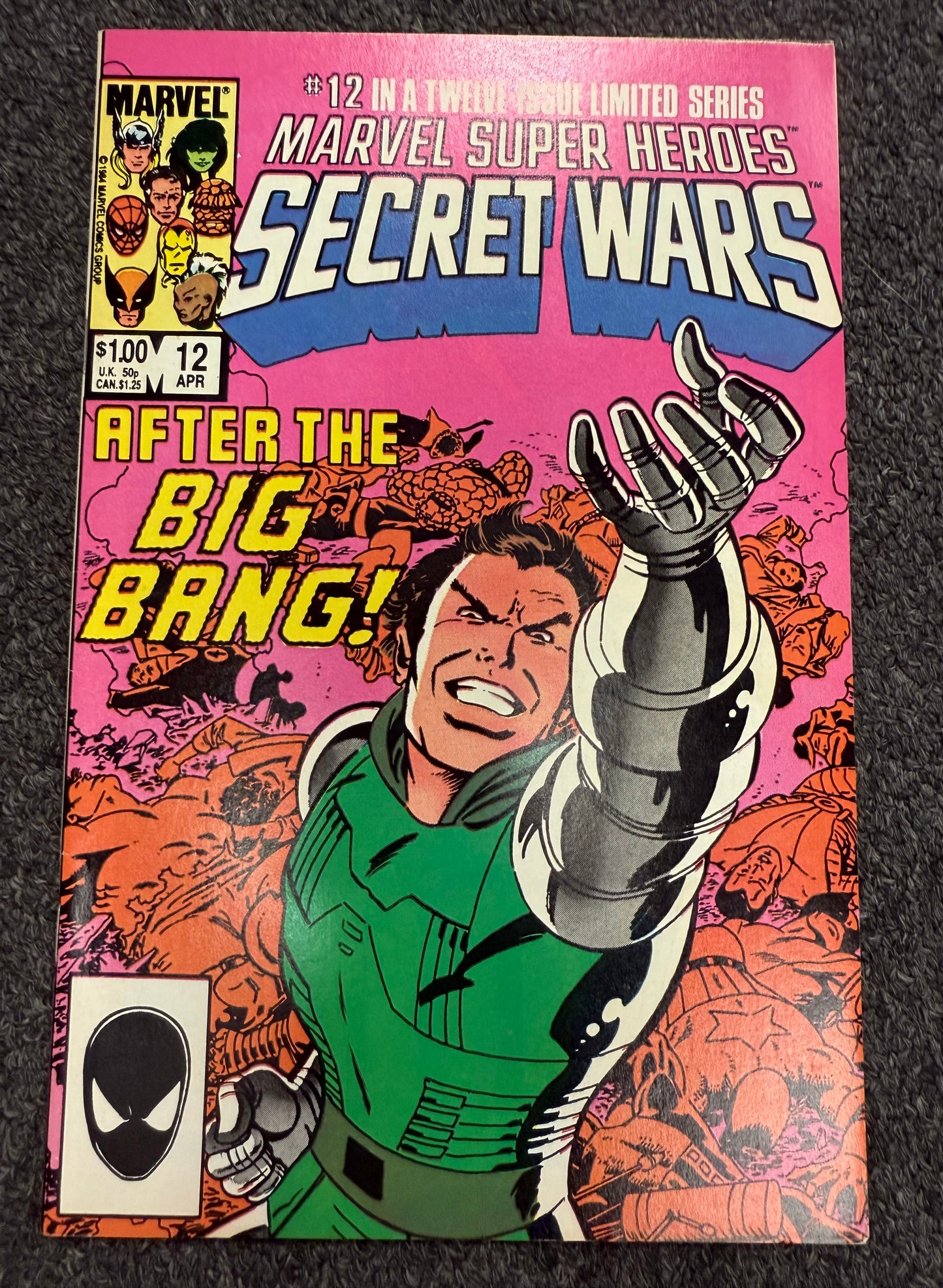 MARVEL COMICS SECRET WARS #1-12 Lot MULTIPLE KEYS 1st black suit INCLUDED! Rare! Grail!