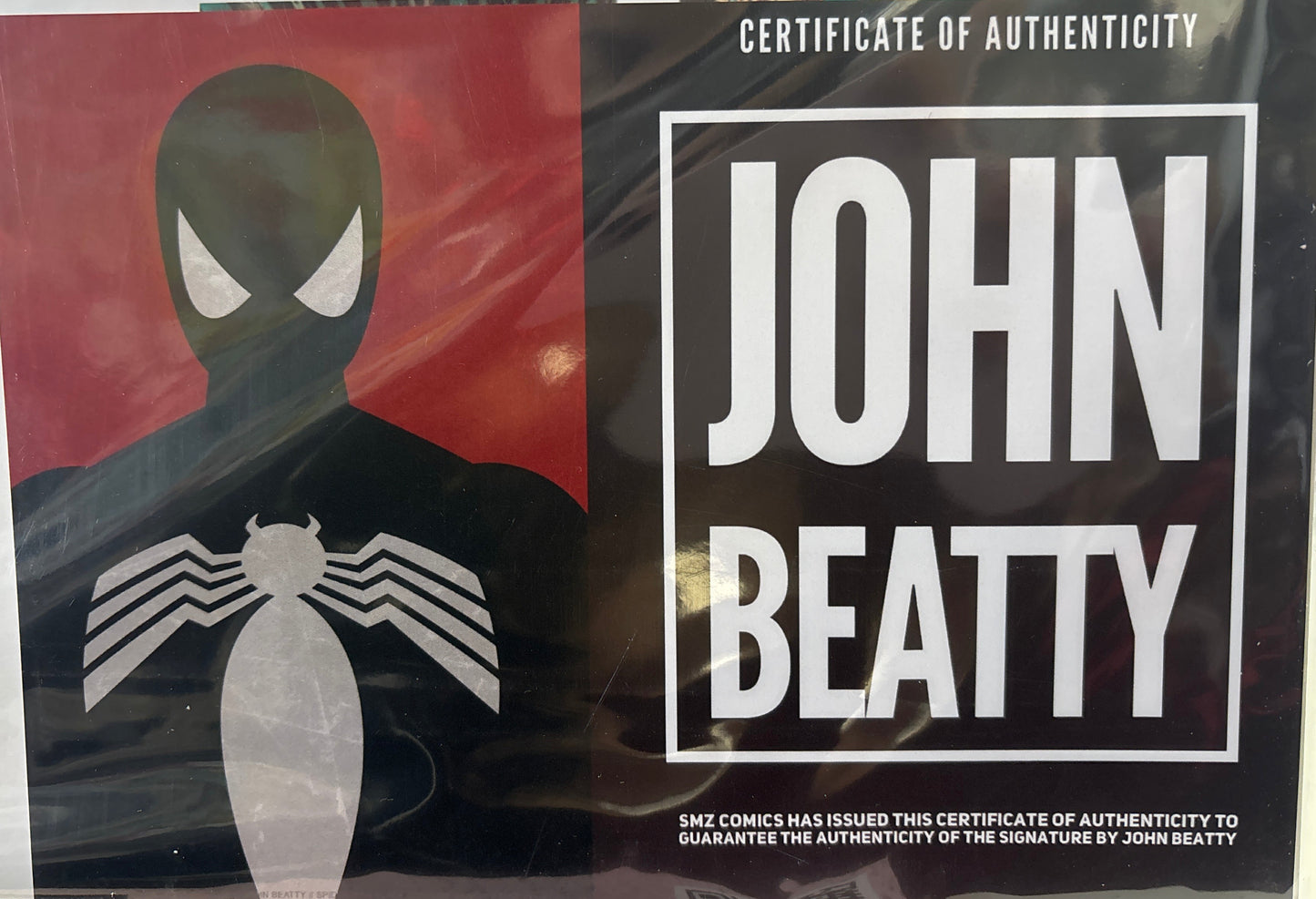 WHATNOT PUBLISHING WHAT SUPER HEROES NINJA FUNK #1 SIGNED BY JOHN BEATTY WITH CERTIFICATE OF AUTHENTICITY
