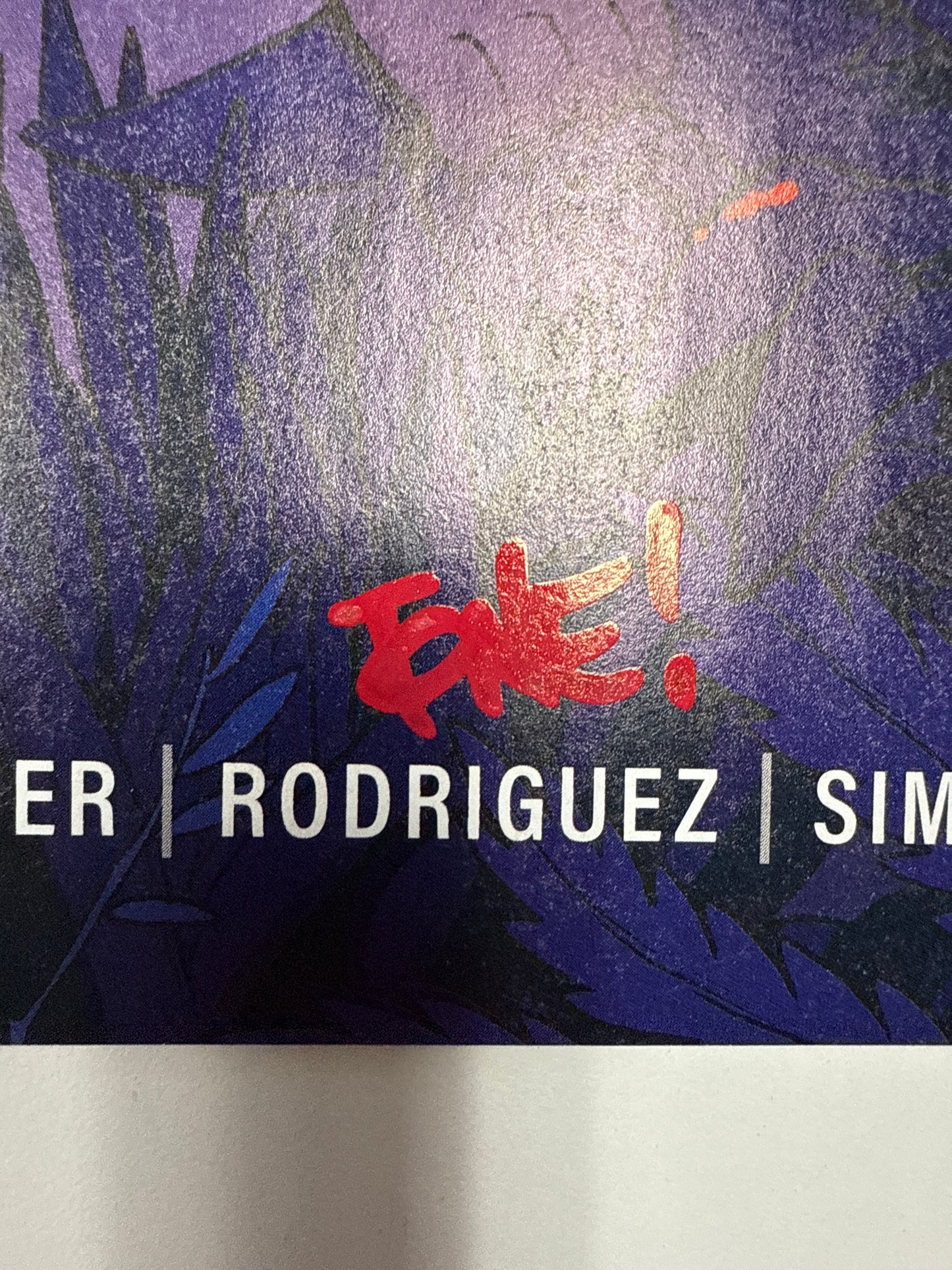 IMAGE COMICS FERAL #1 FIRST PRINT SIGNED BY TONE RODRIGUEZ