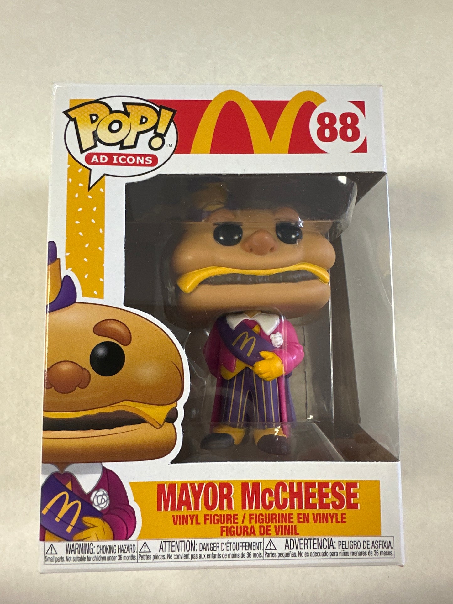 MCDONALDS MAYOR MCCHEESE 88 FUNKO (2020)
