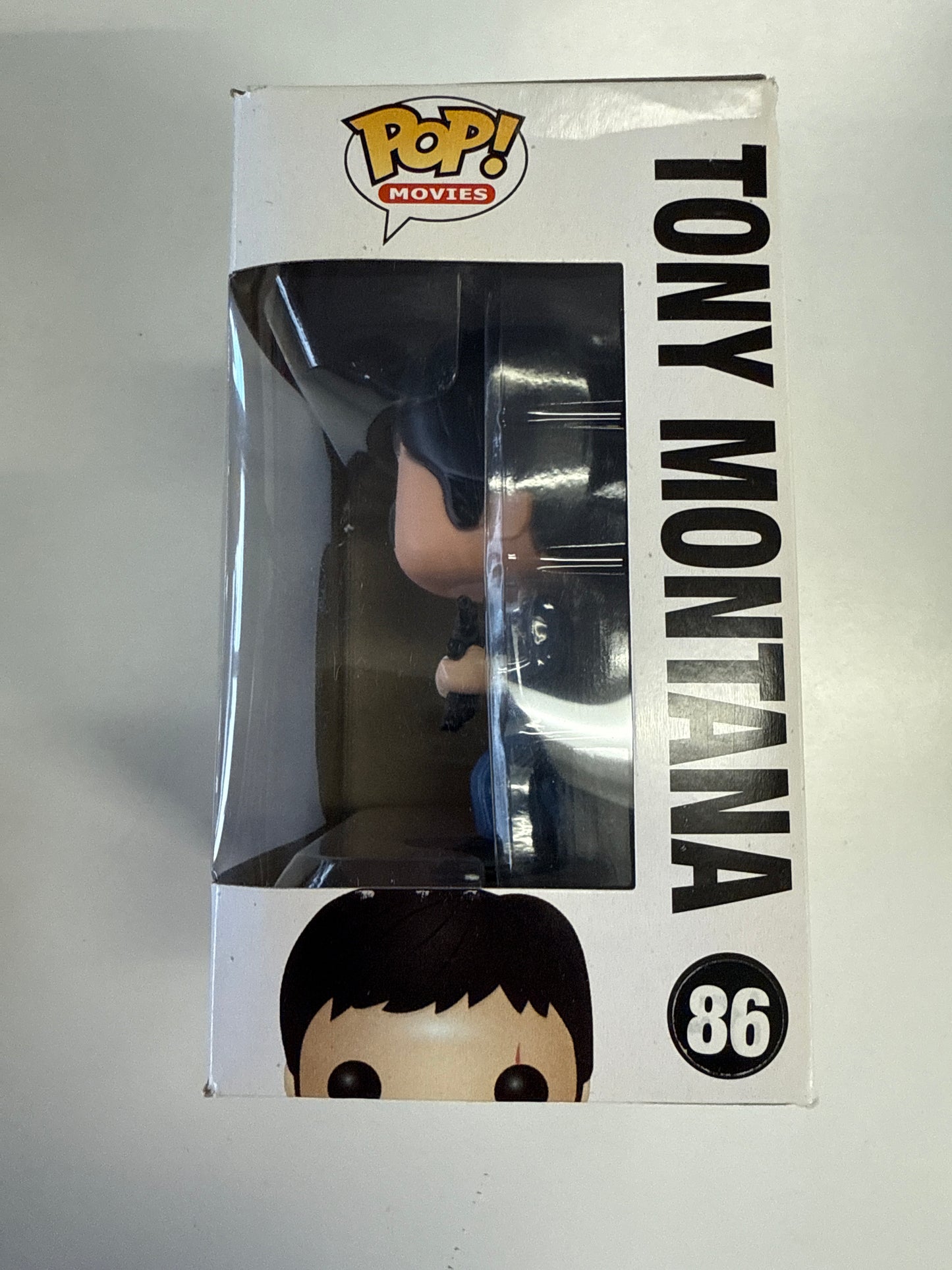 FUNKO POP POP MOVIES SCARFACE # 86 TONY MONTANA GOOD CONDITION