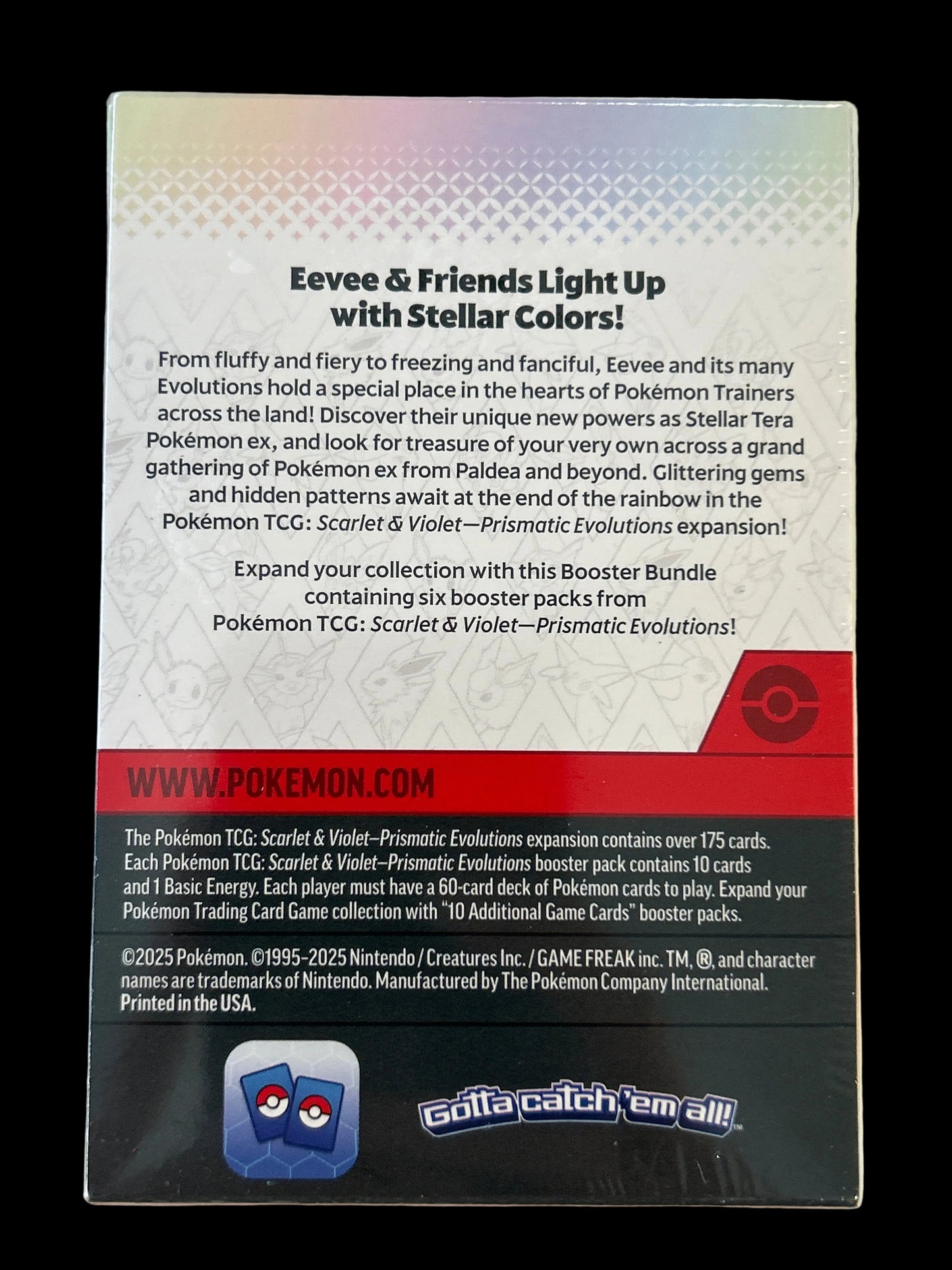 POKEMON TCG SCARLET & VIOLET PRISMATIC EVOLUTIONS BOOSTER BUNDLE