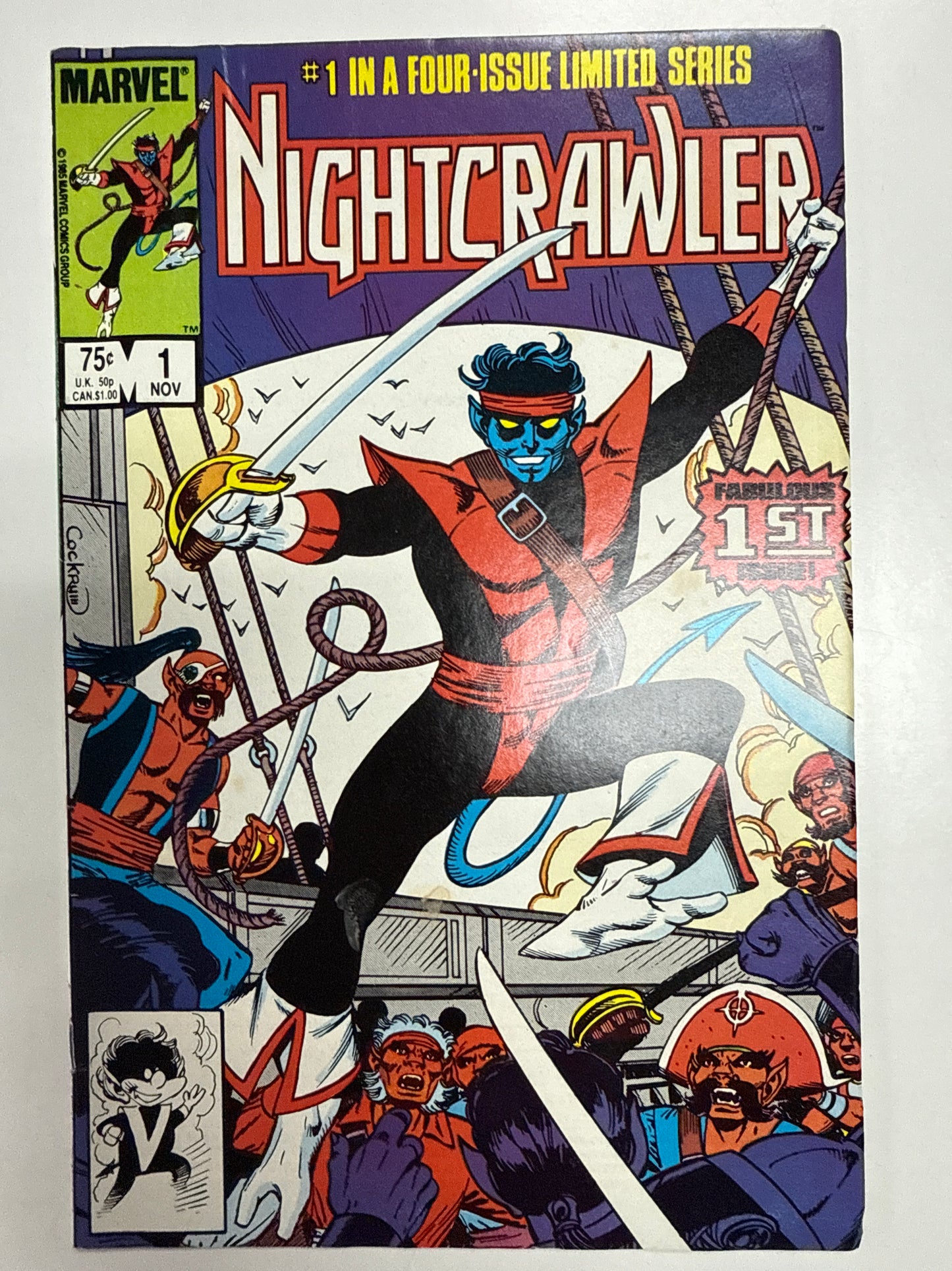 MARVEL COMICS NIGHTCRAWLER #1 (OF 4)