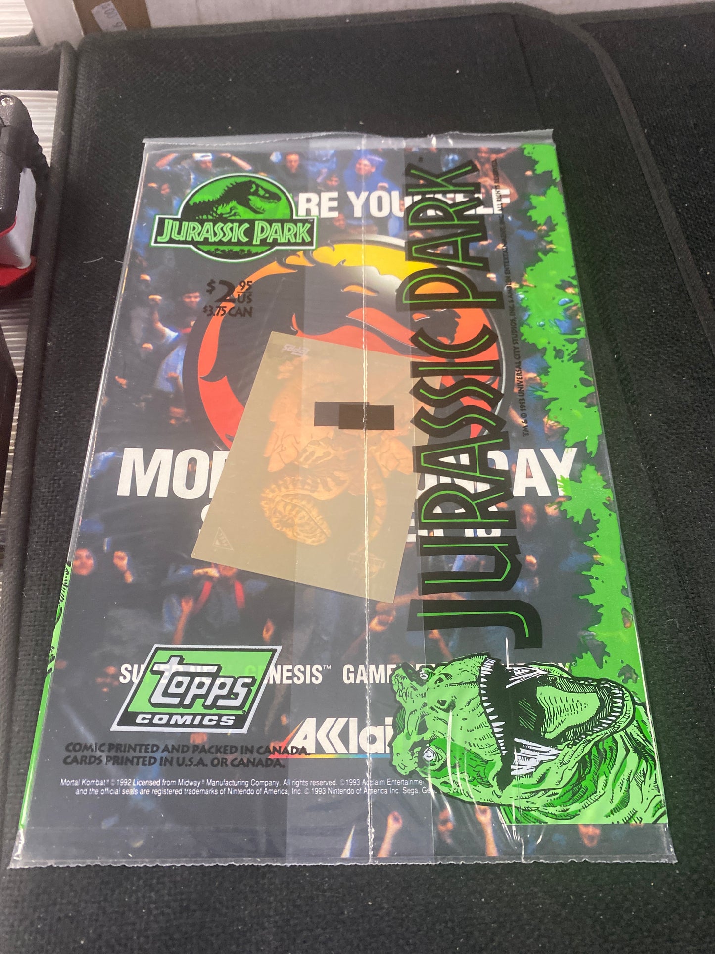 TOPPS COMICS JURASSIC PARK #4 (1993)