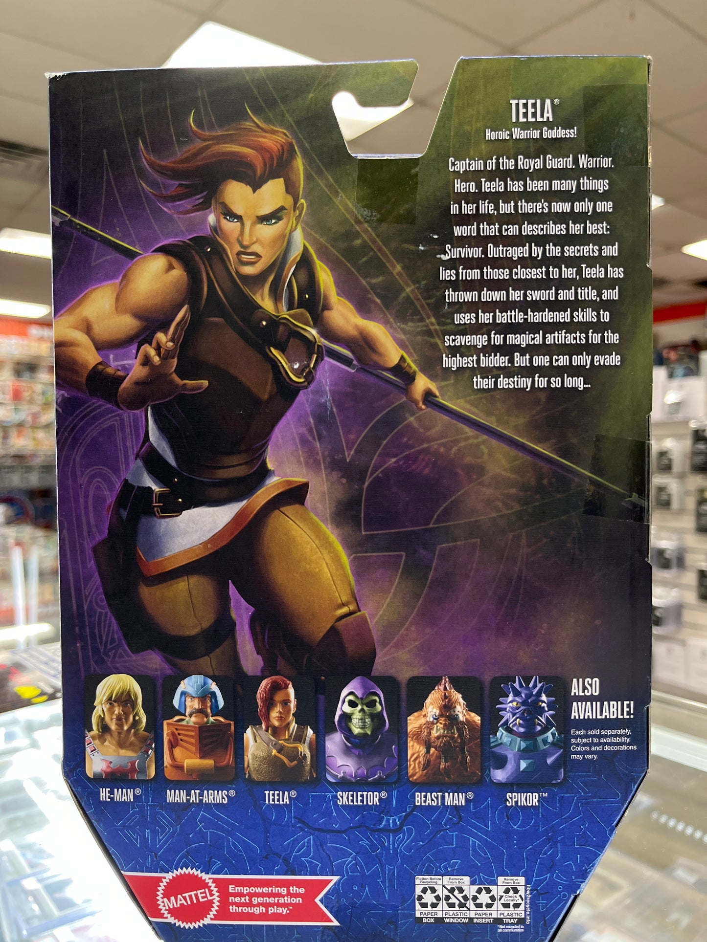 MATTEL MASTERS OF THE UNIVERSE REVELATION TEELA ACTION FIGURE