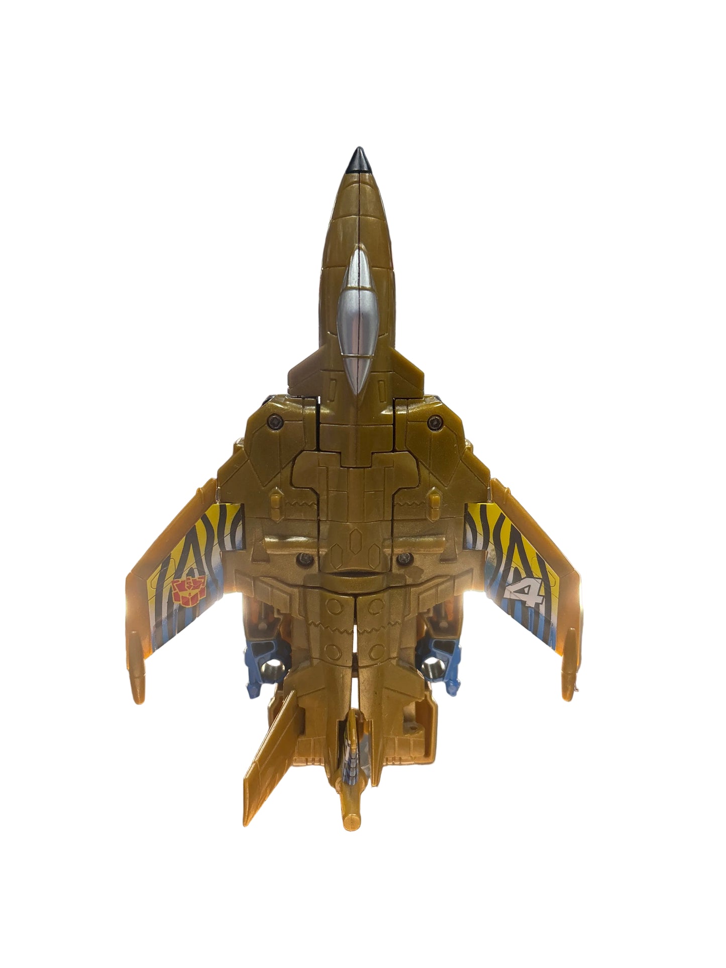 TRANSFORMERS QUICKSLINGER COMBINER WARS G2 MISSING BACK FIN MISSING WEAPONS