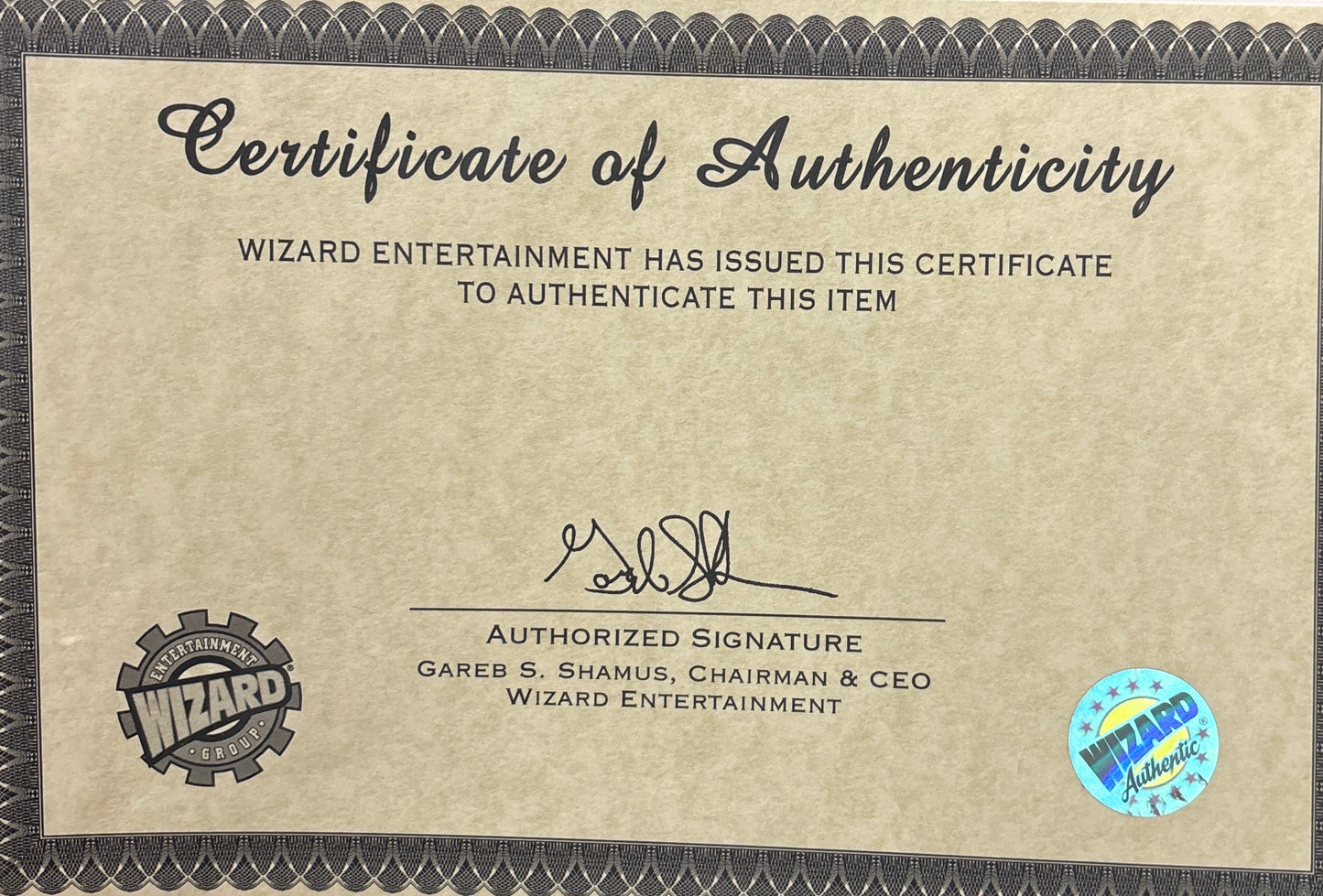 MARVEL X-MEN #175 SIGNED WITH CERTIFICATE OF AUTHENTICITY