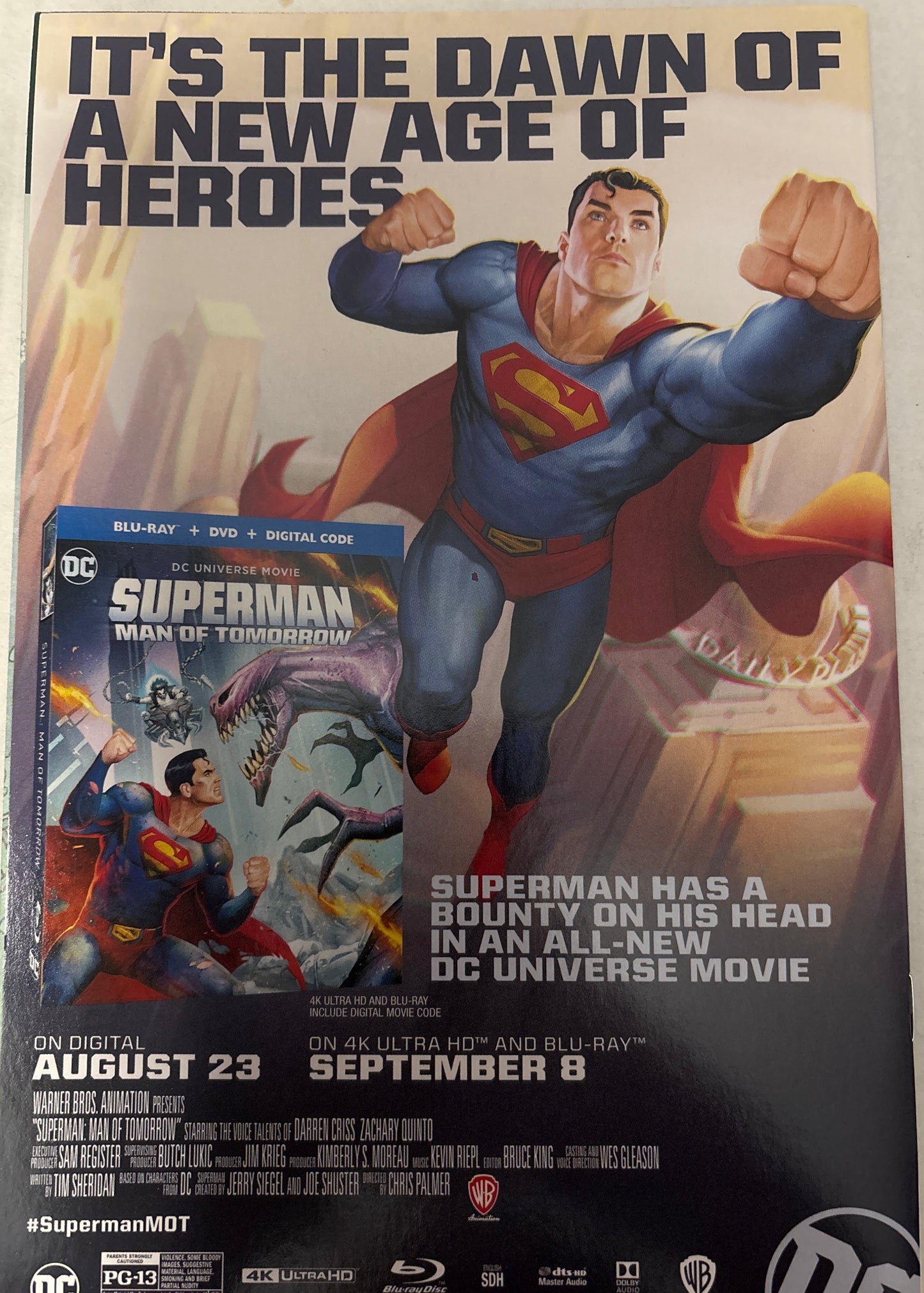 DC SUPERMAN #25 VARIANT COVER