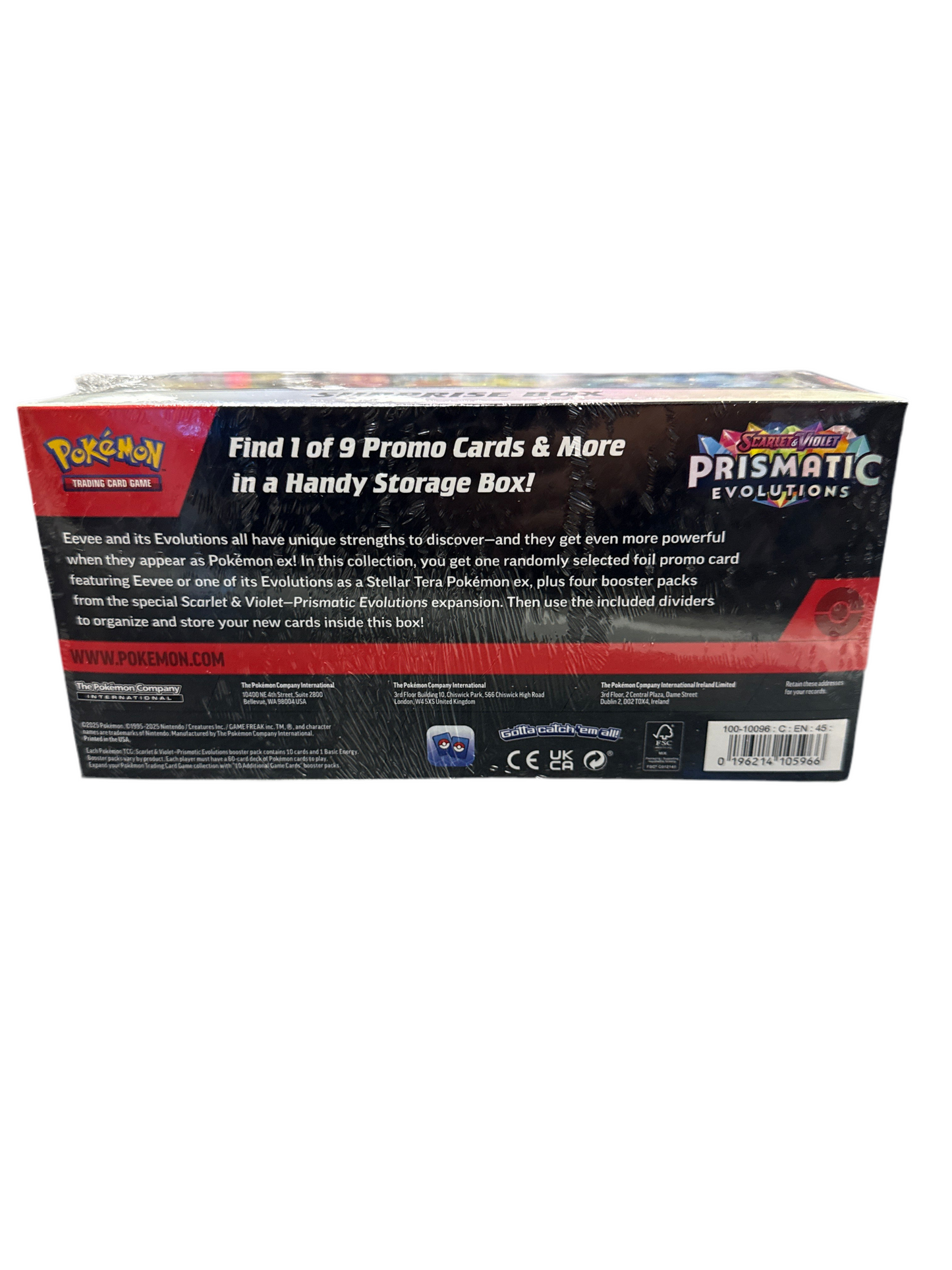 POKEMON SCARLET & VIOLET PRISMATIC SURPRISE BOX
