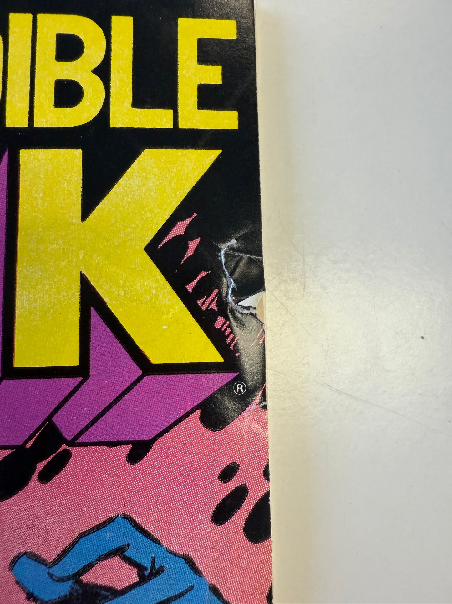 MARVEL COMICS INCREDIBLE HULK #328 silver 1986