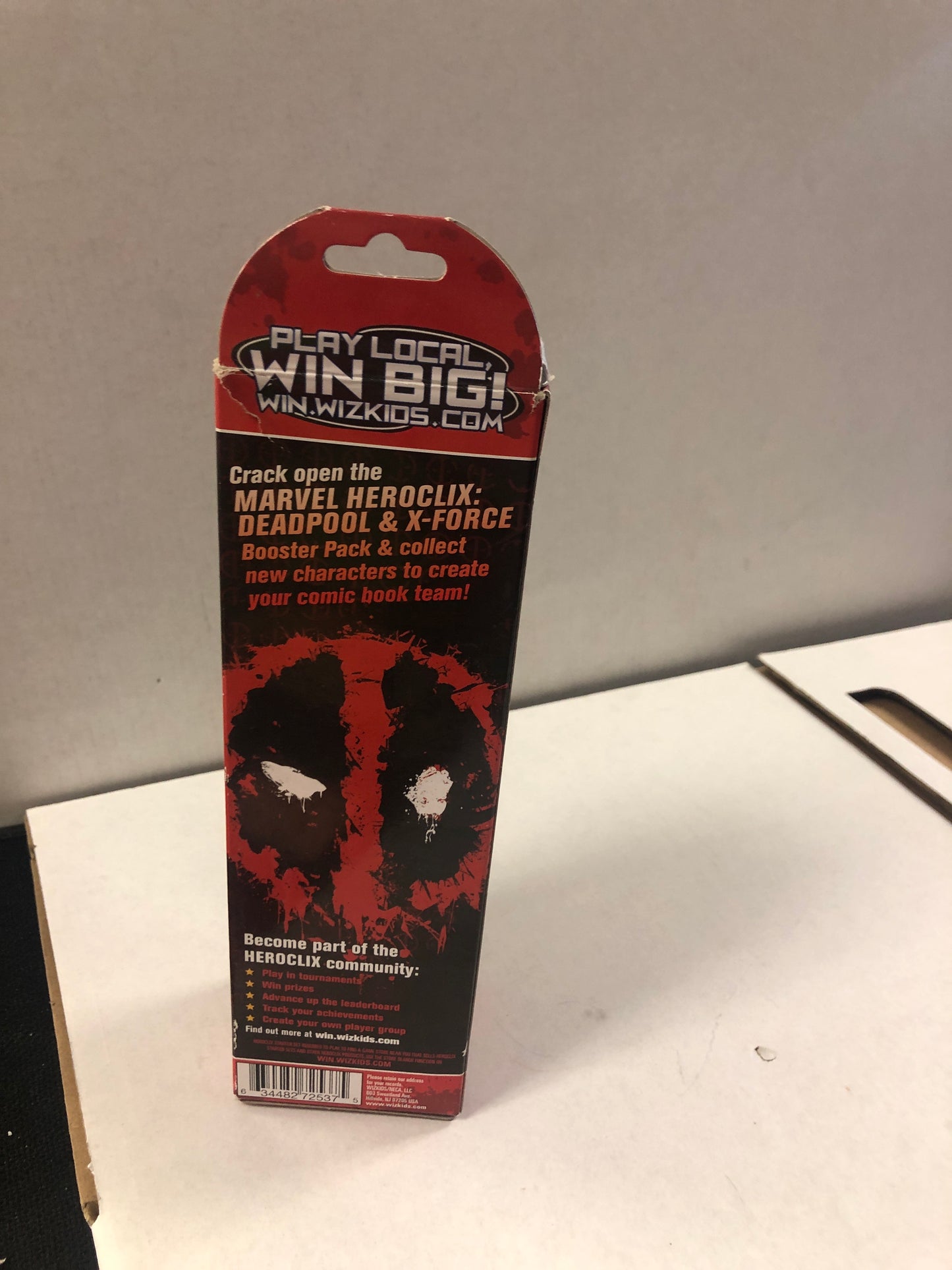 MARVEL HEROCLIX 5 PACK DEADPOOL AND X-FORCE DECENT CONDITION TORN AND TAPED BOX