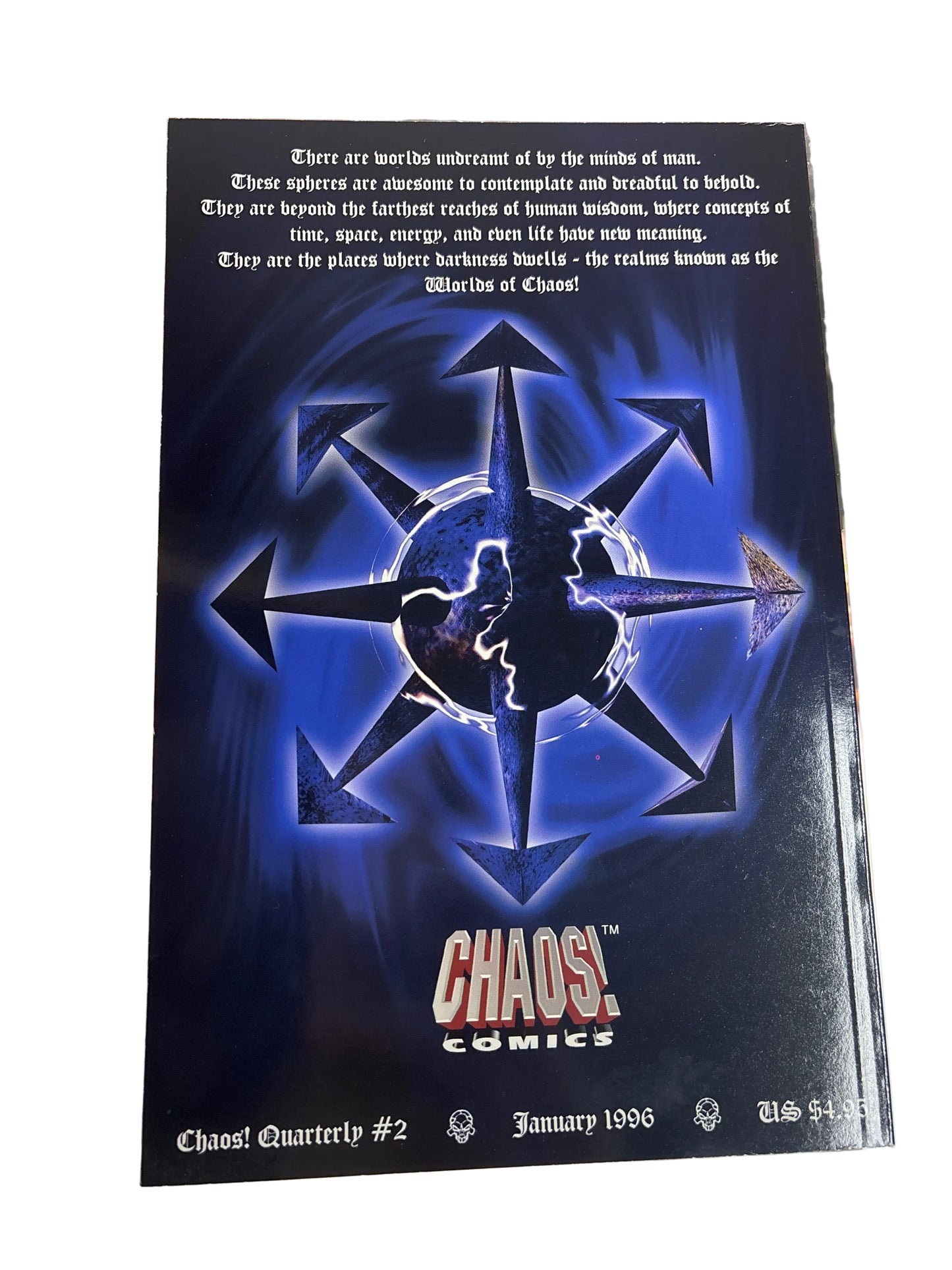 CHAOS QUARTERLY #2 SIGNED