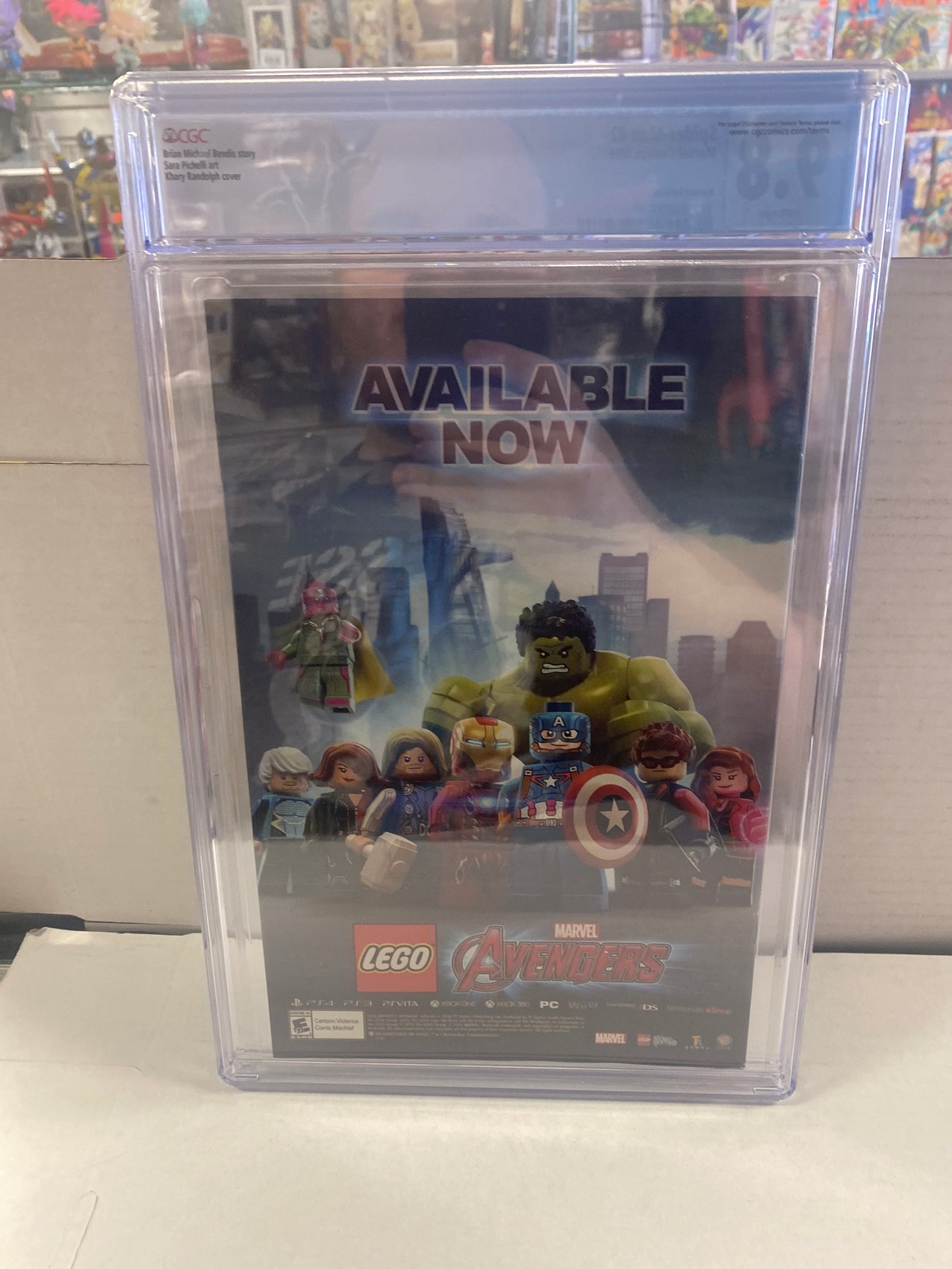 MARVEL COMICS SPIDER-MAN #2 (2016) VARIANT EDITION CGC 9.8 WP CUSTOM LABEL