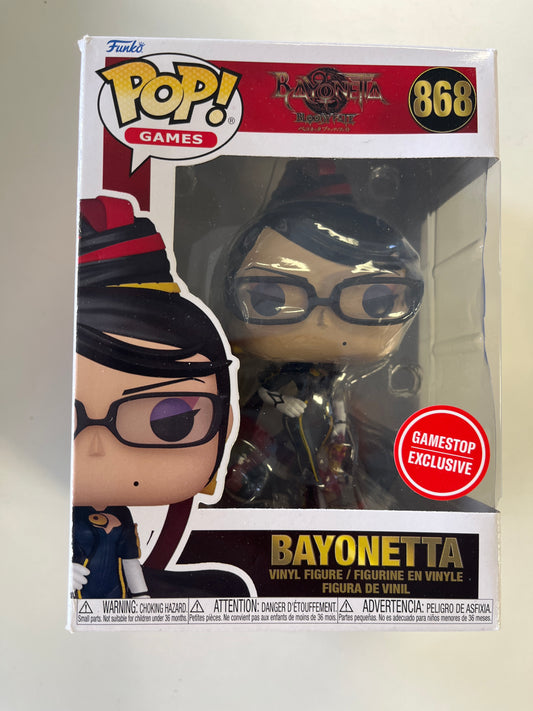 FUNKO POP GAMES BAYONETTA BLOODY FATE #869 VINYL FIGURE