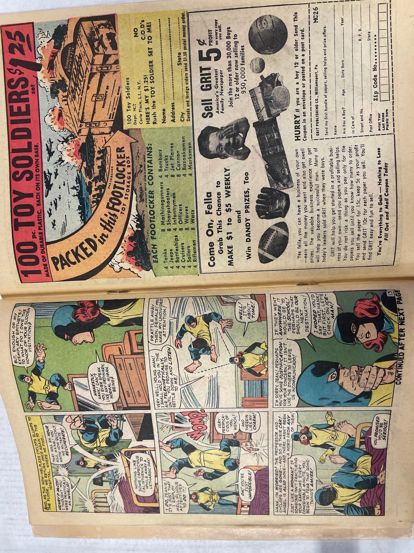 THE X-MEN #17 (1966, MARVEL SILVER AGE COMIC BOOK!) VG++ OR BETTER!