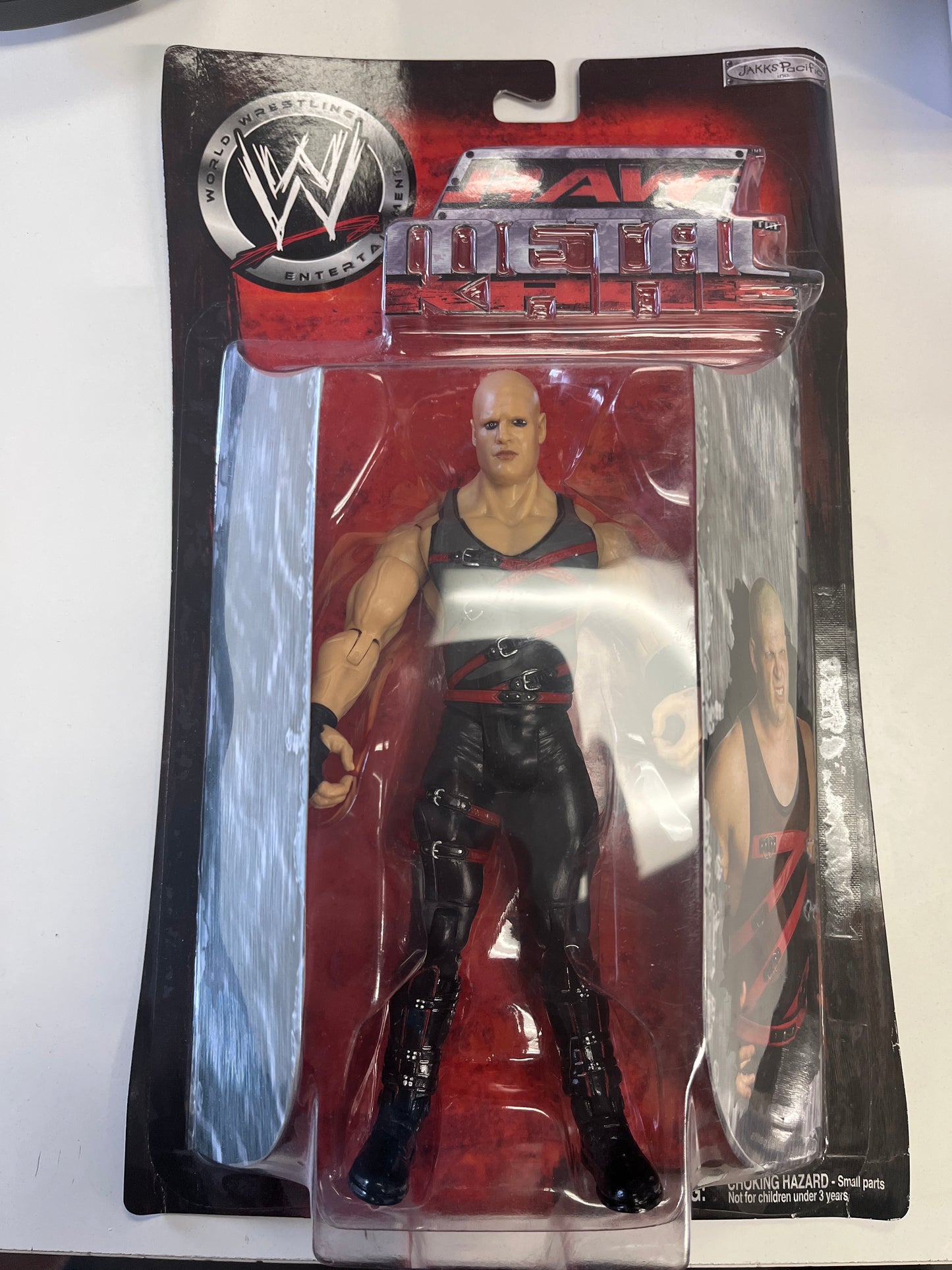 WWE KANE RAW METAL KANE JAKKS PACIFIC VINTAGE