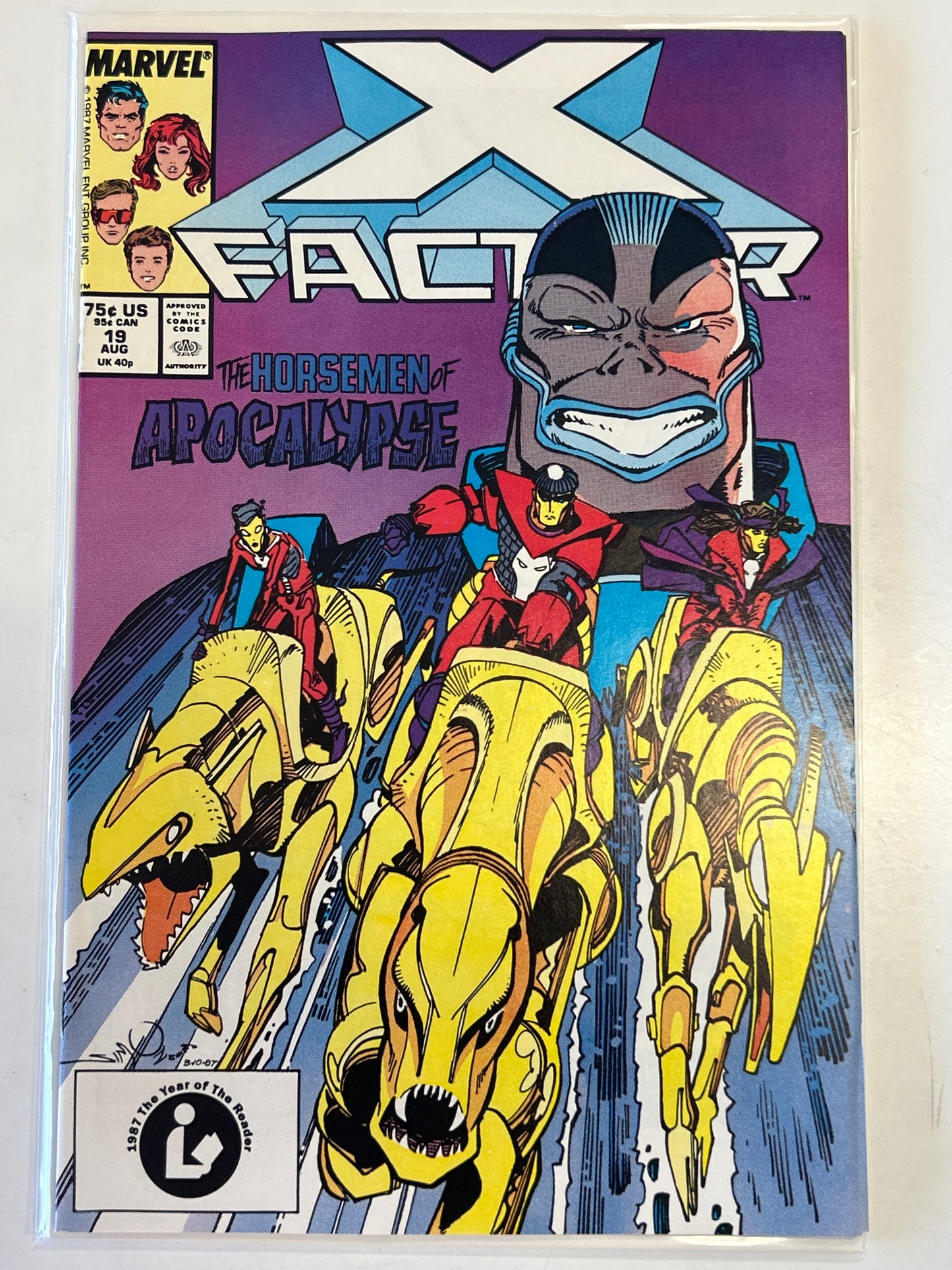 MARVEL COMICS X-FACTOR #19 (1997) 1 ST COVER APPEARANCE OF HORSEMEN OF APOCALYPSE