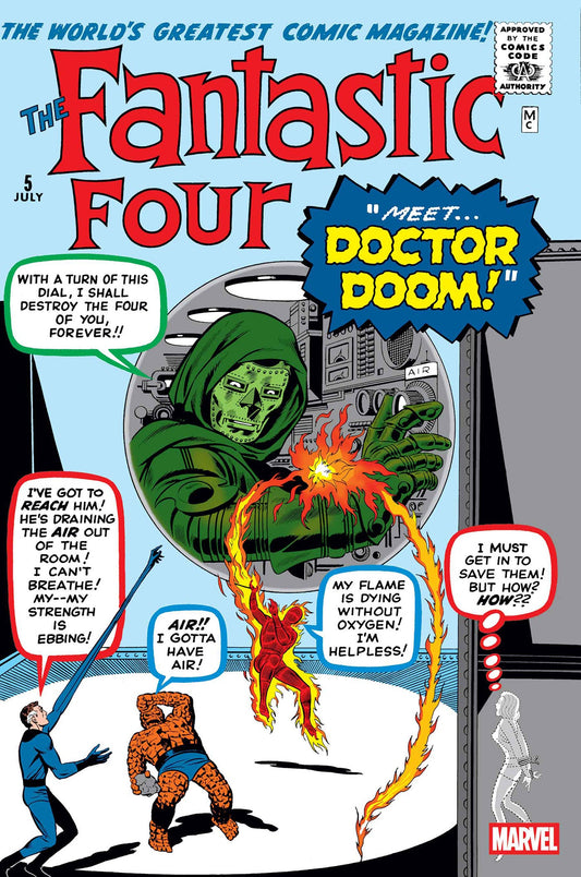 MARVEL COMICS FANTASTIC FOUR #5 FACSIMILE EDITION