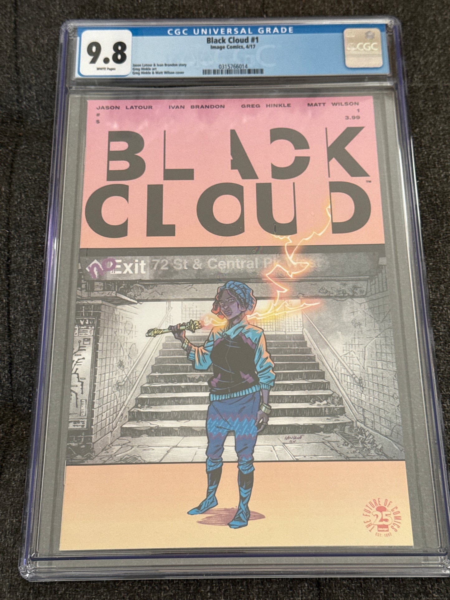 IMAGE COMICS BLACK CLOUD #1 CGC 9.8