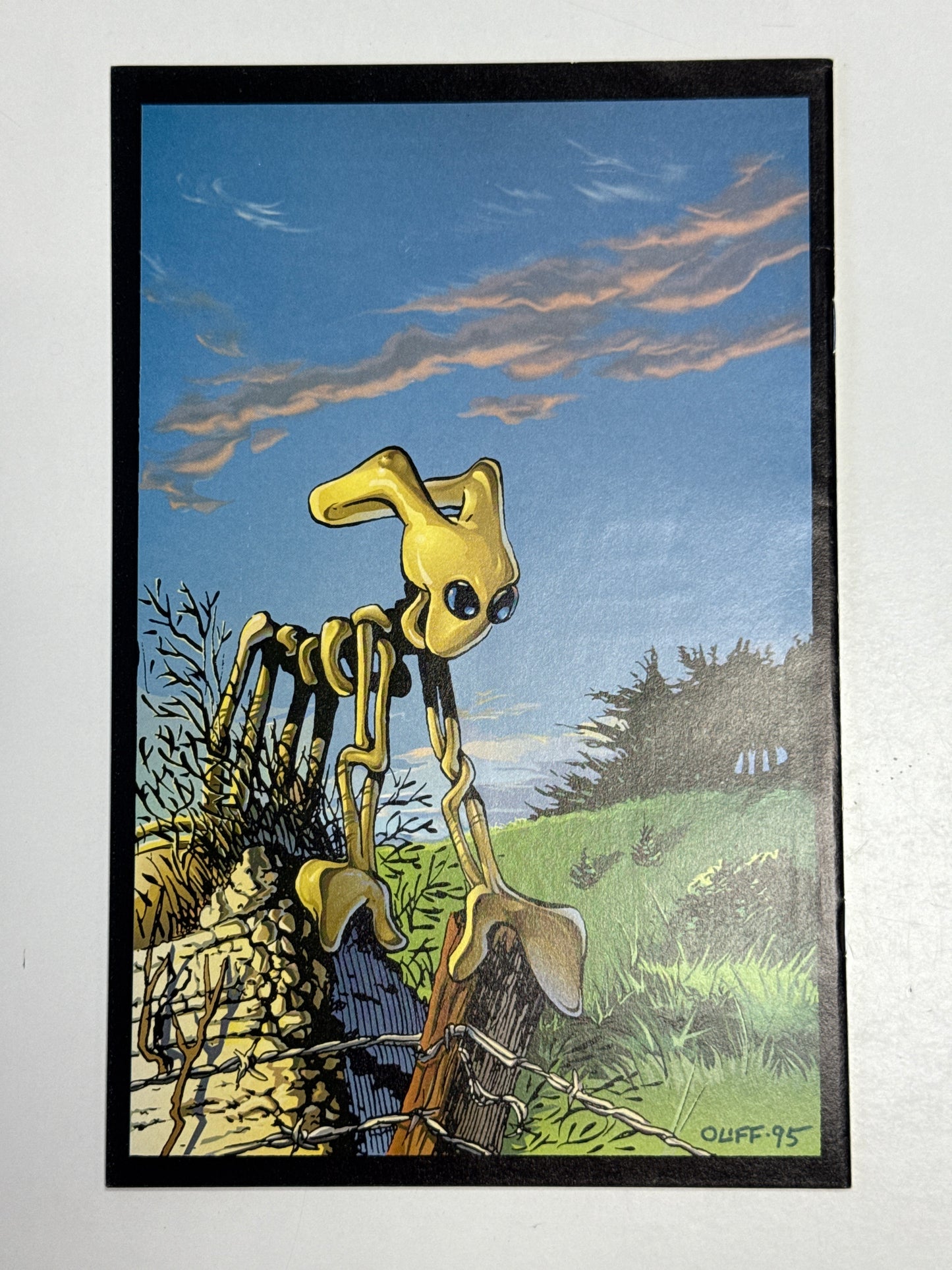 OLYOPTICS ARMATURE SIGNED BY STEVE OLIFF 68/500