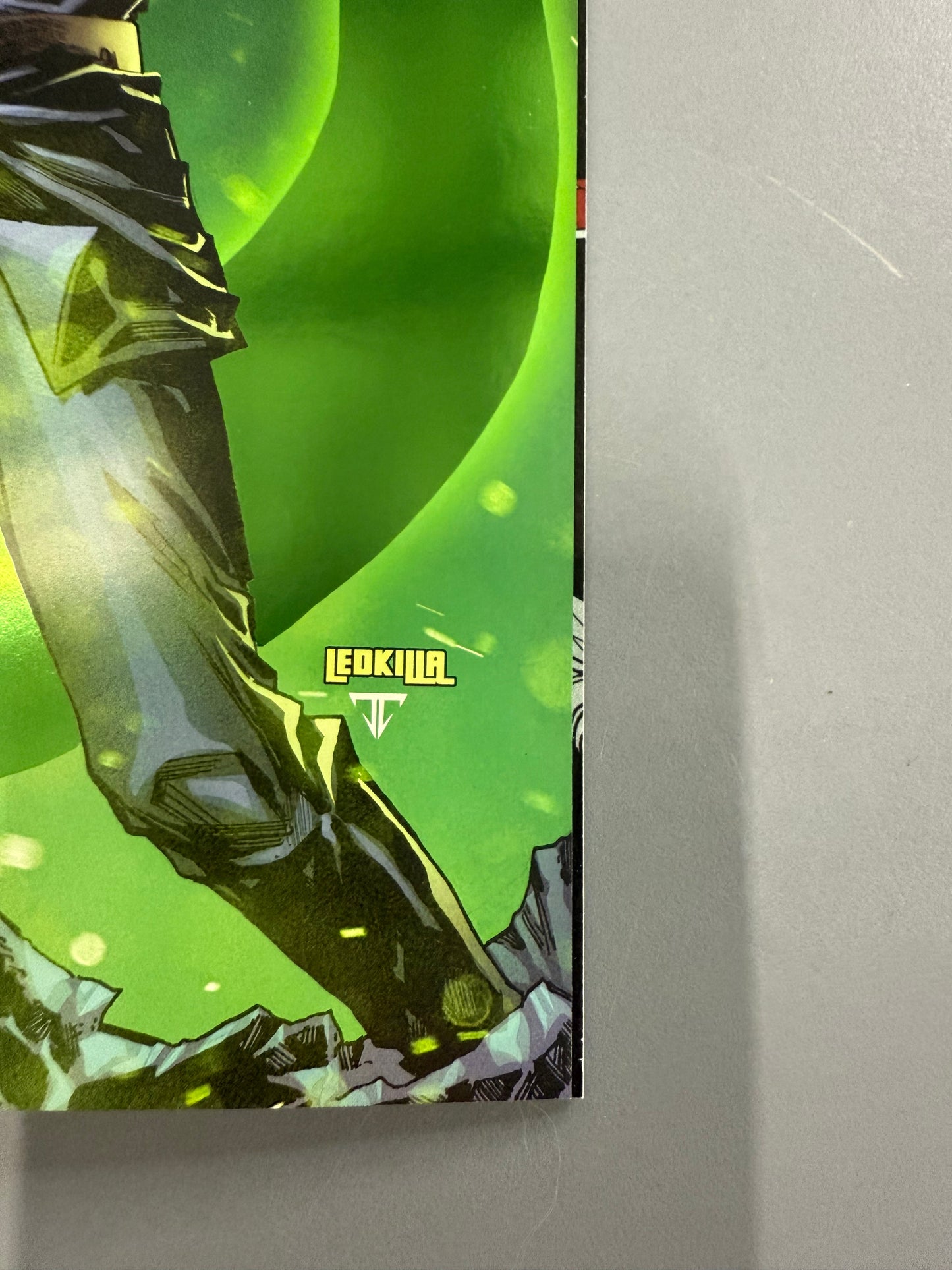 Marvel COMICS STAR WARS 1 FOIL VARIANT LEDKILLA GREEN LUKE