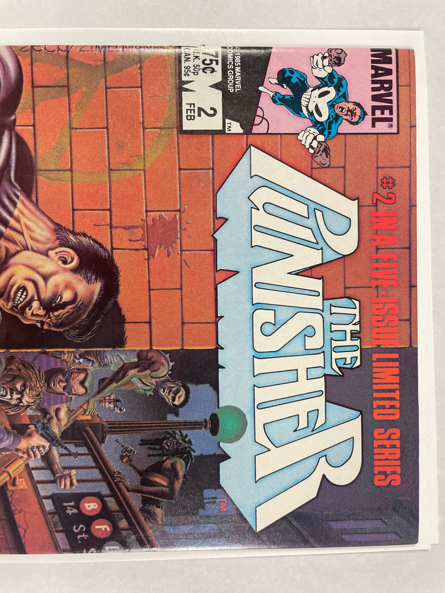 THE PUNISHER LIMITED SERIES #2 NM+ (1985, MIKE ZECK CLASSIC!) CGC ME