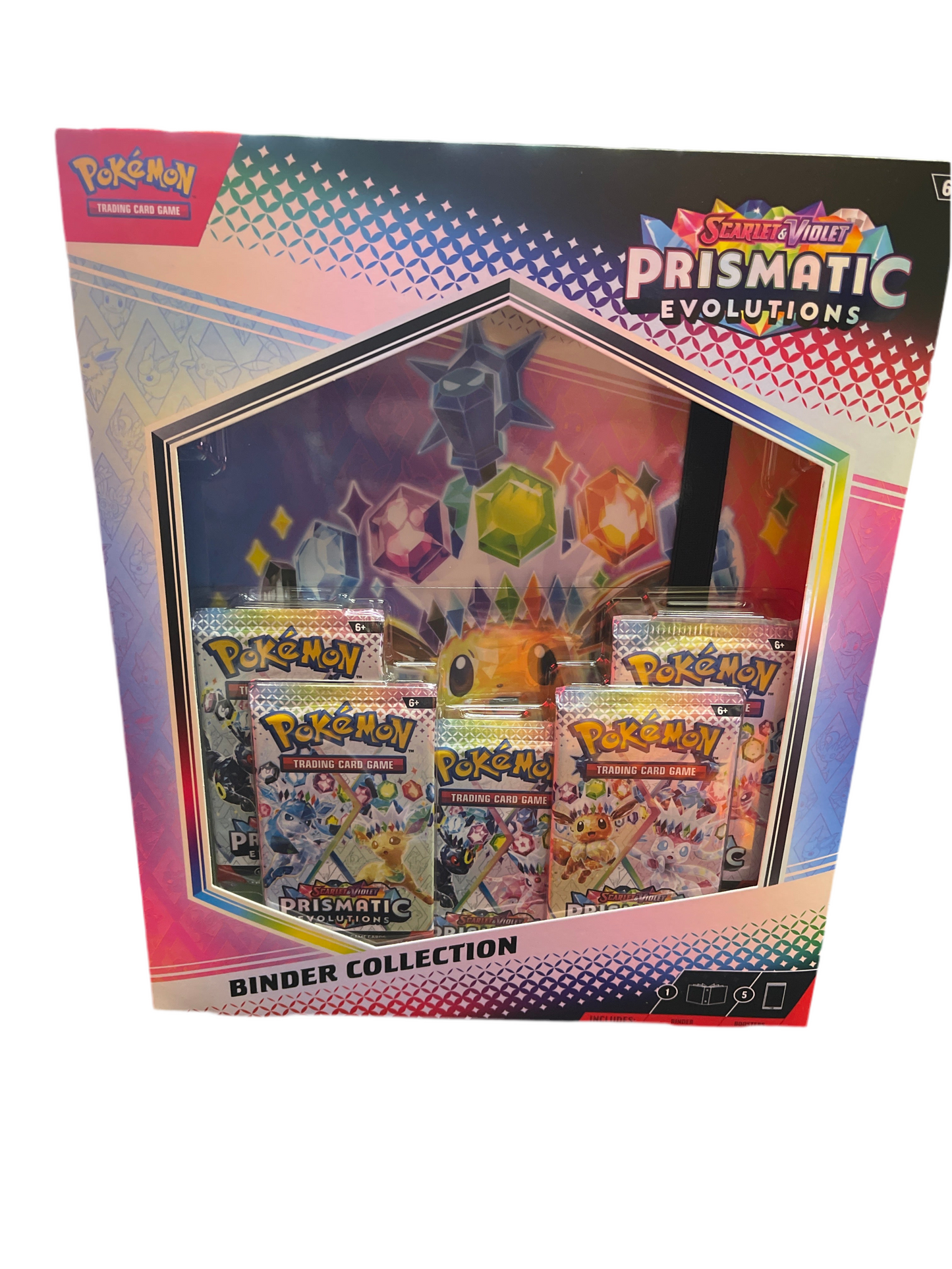 Pokemon Scarlet & Violet Prismatic Evolutions Binder Collection