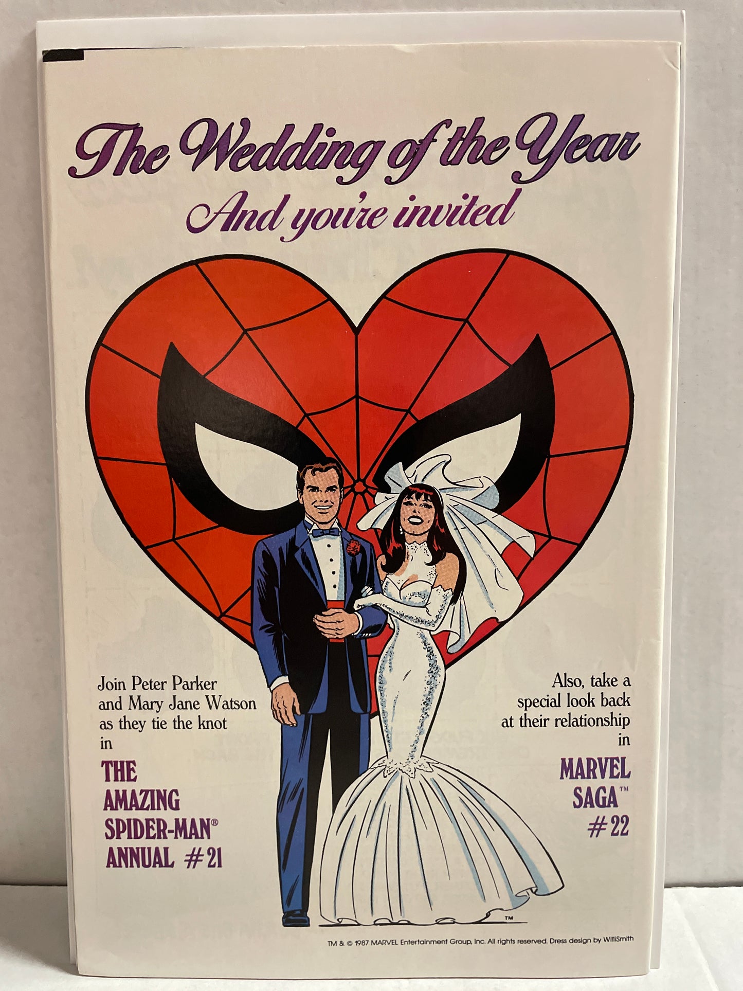THE AMAZING SPIDER-MAN #292 NM+/MINT GEM!!! (1987 VHTF MARVEL MARK JEWELERS VARIANT KEY COMIC) MJ SAYS “YASSS” TO PETER’S MARRIAGE PROPOSAL!! CGC ME 💎