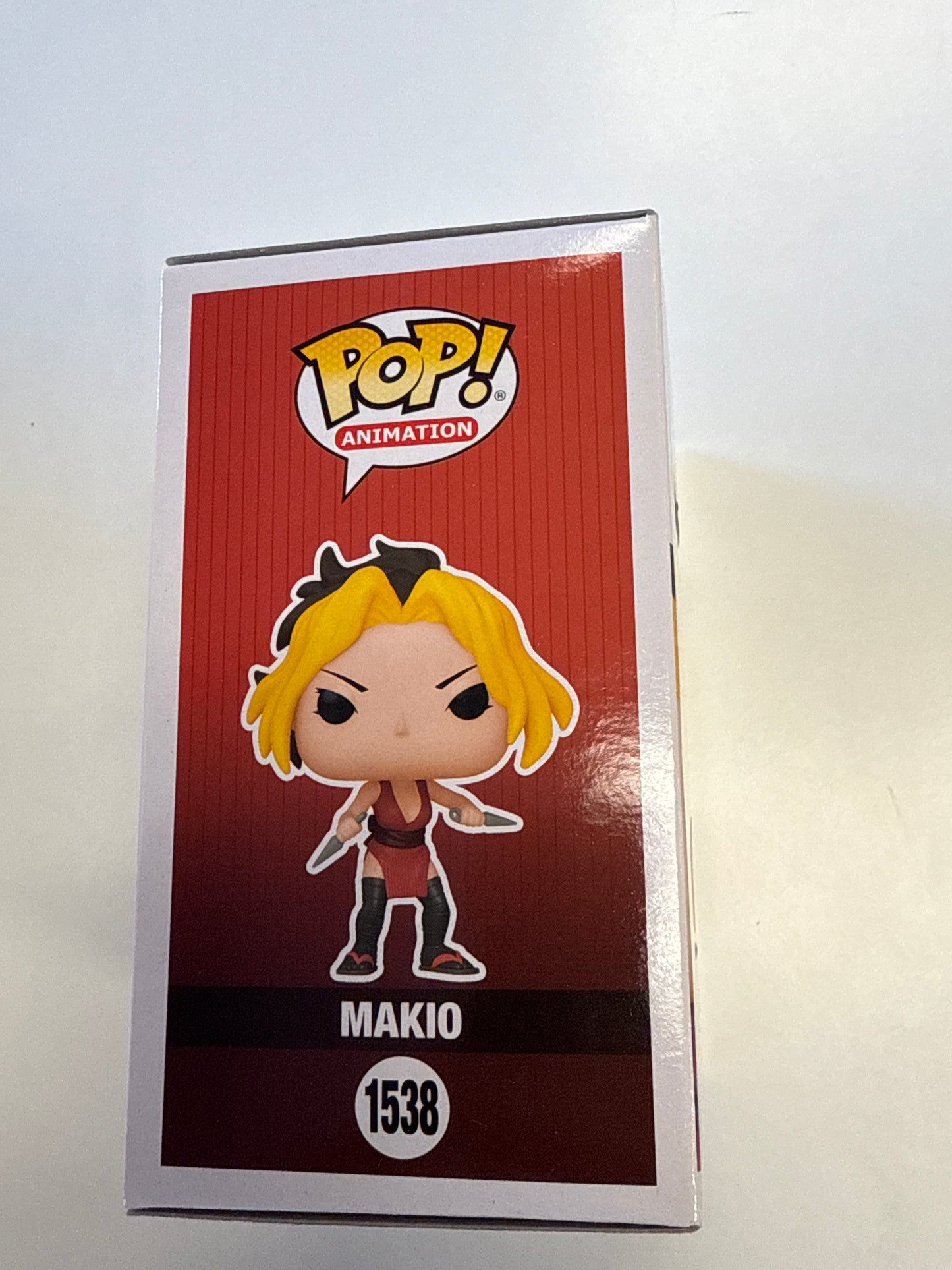 FUNKO POP ANIMATION DEMON SLAYER MAKIO 1538 GOOD CONDITION IN BOX