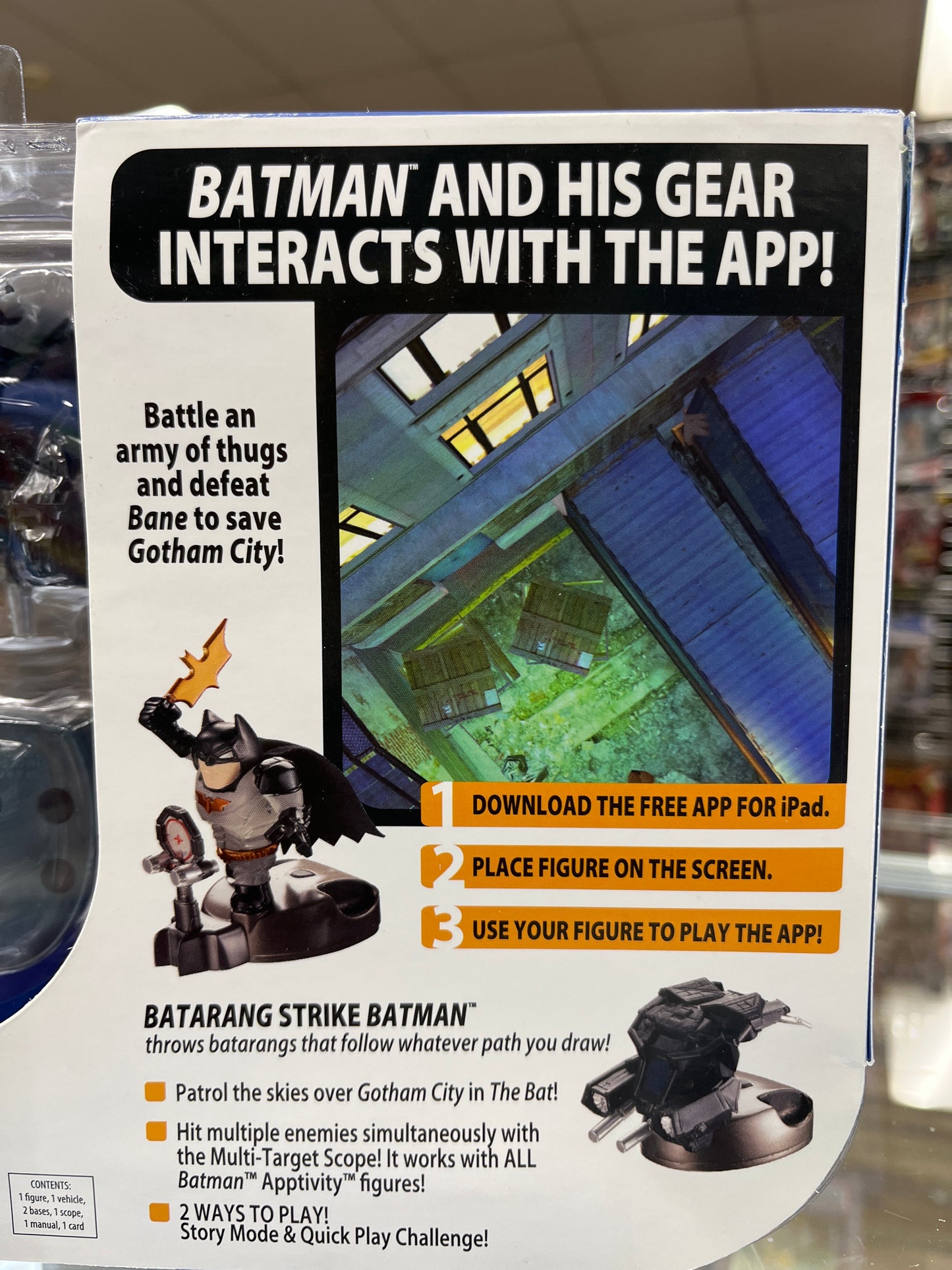 MATTEL DC APPTIVITY THE DARK KNIGHT RISES STARTER SET