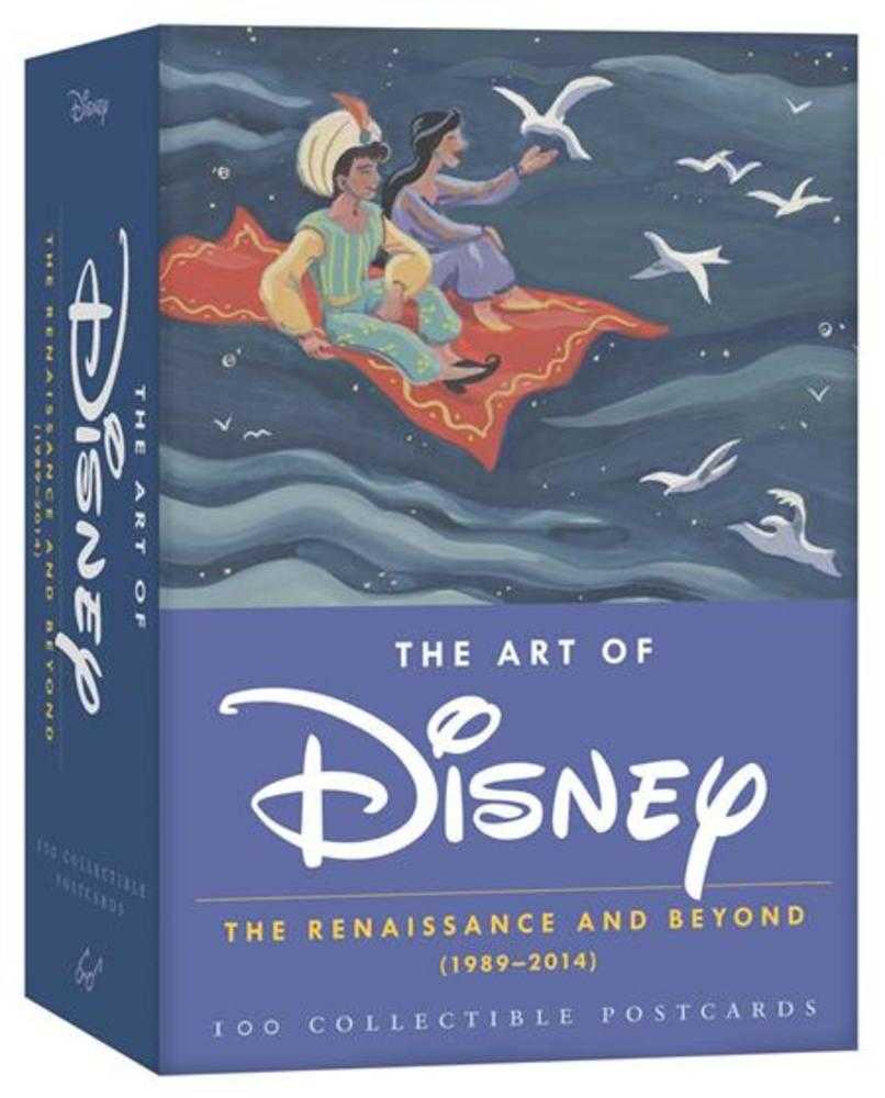 Disney The Art Of Disney The Renaissance And Beyond 1989 2014 100 Collectible Postcards