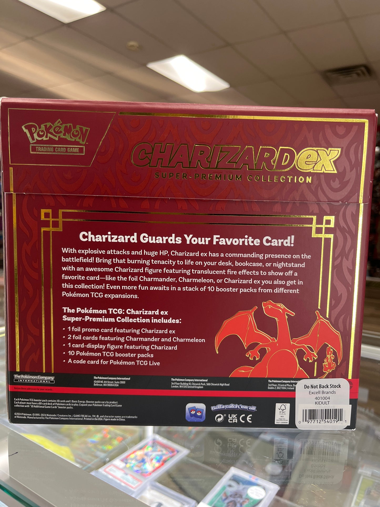 POKÉMON TRADING CARD GAME CHARIZARD EX SUPER PREMIUM COLLECTION