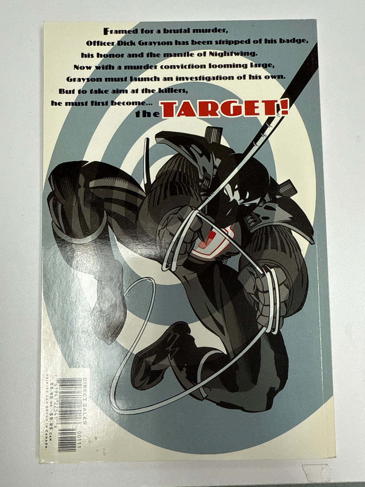 DC COMICS NIGHTWING “THE TARGET” TPB