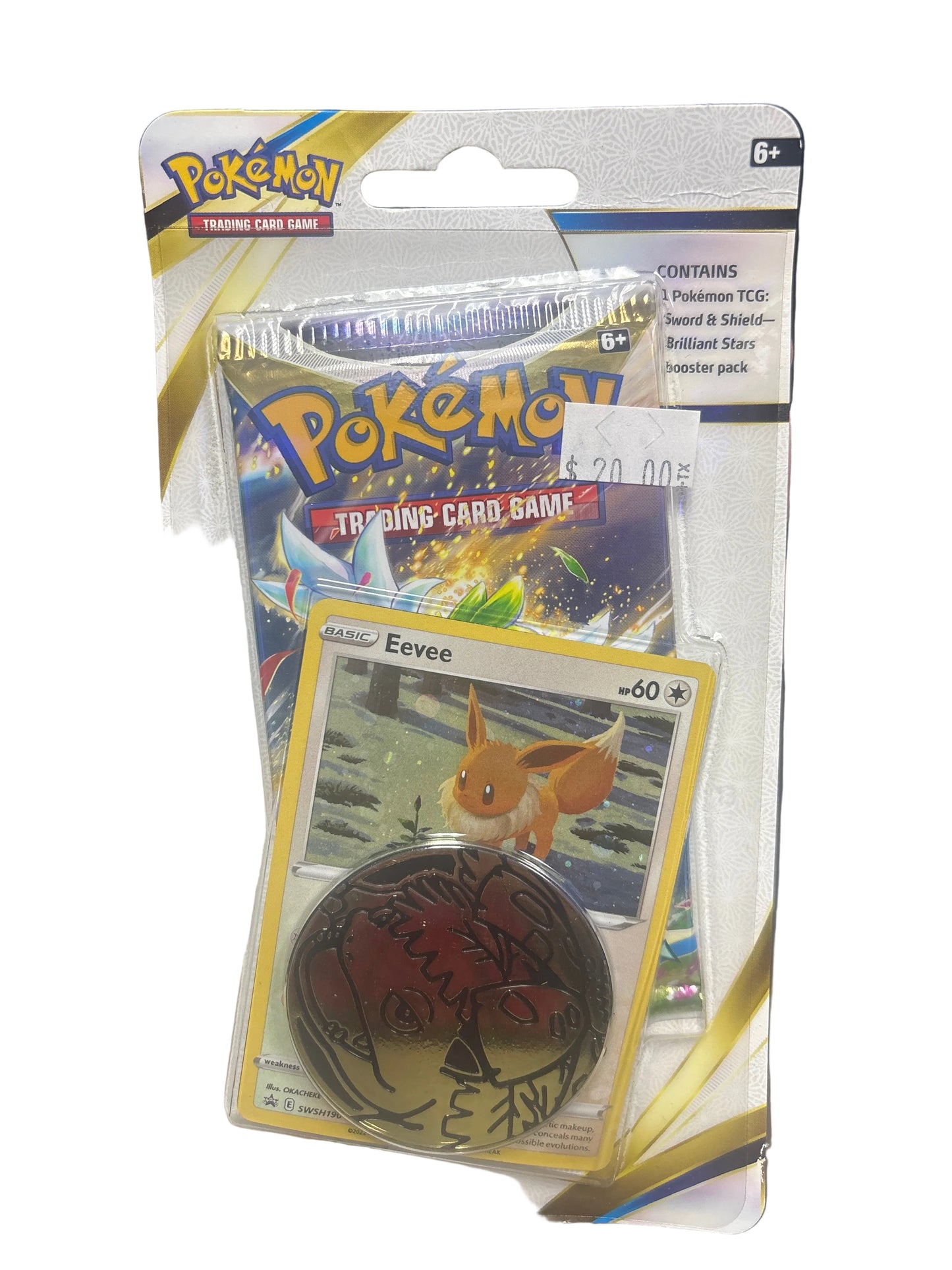 POKEMON SWORD & SHEILD BRILLIANT STARS BOOSTER PACK EEVEE
