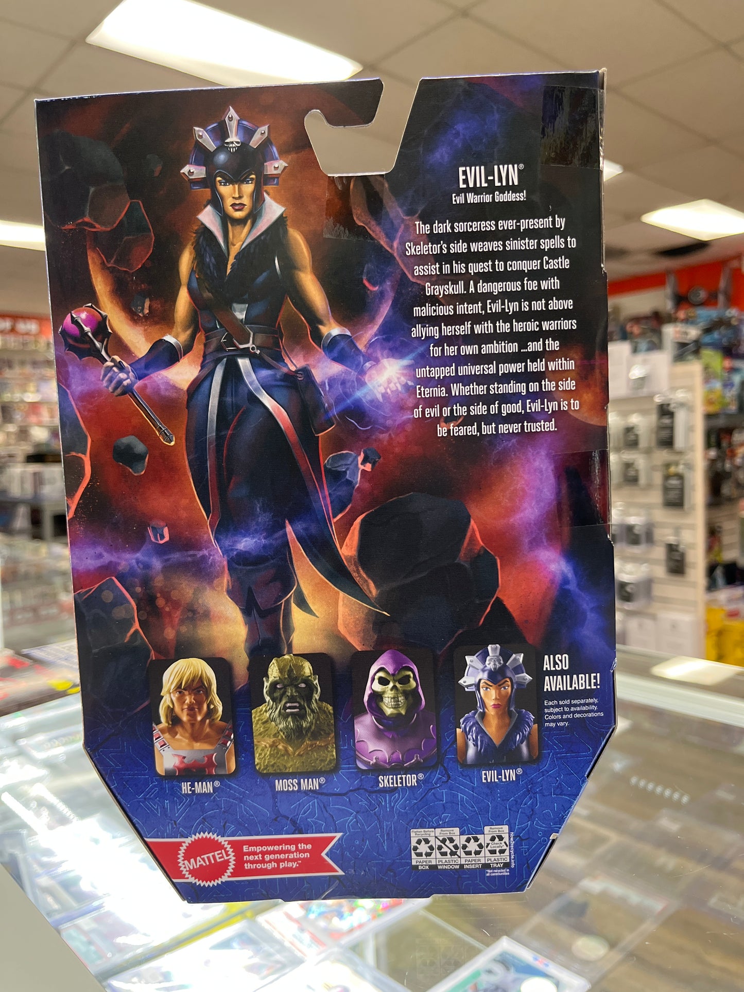 MATTEL MASTERS OF THE UNIVERSE REVELATION EVIL-LYN ACTION FIGURE